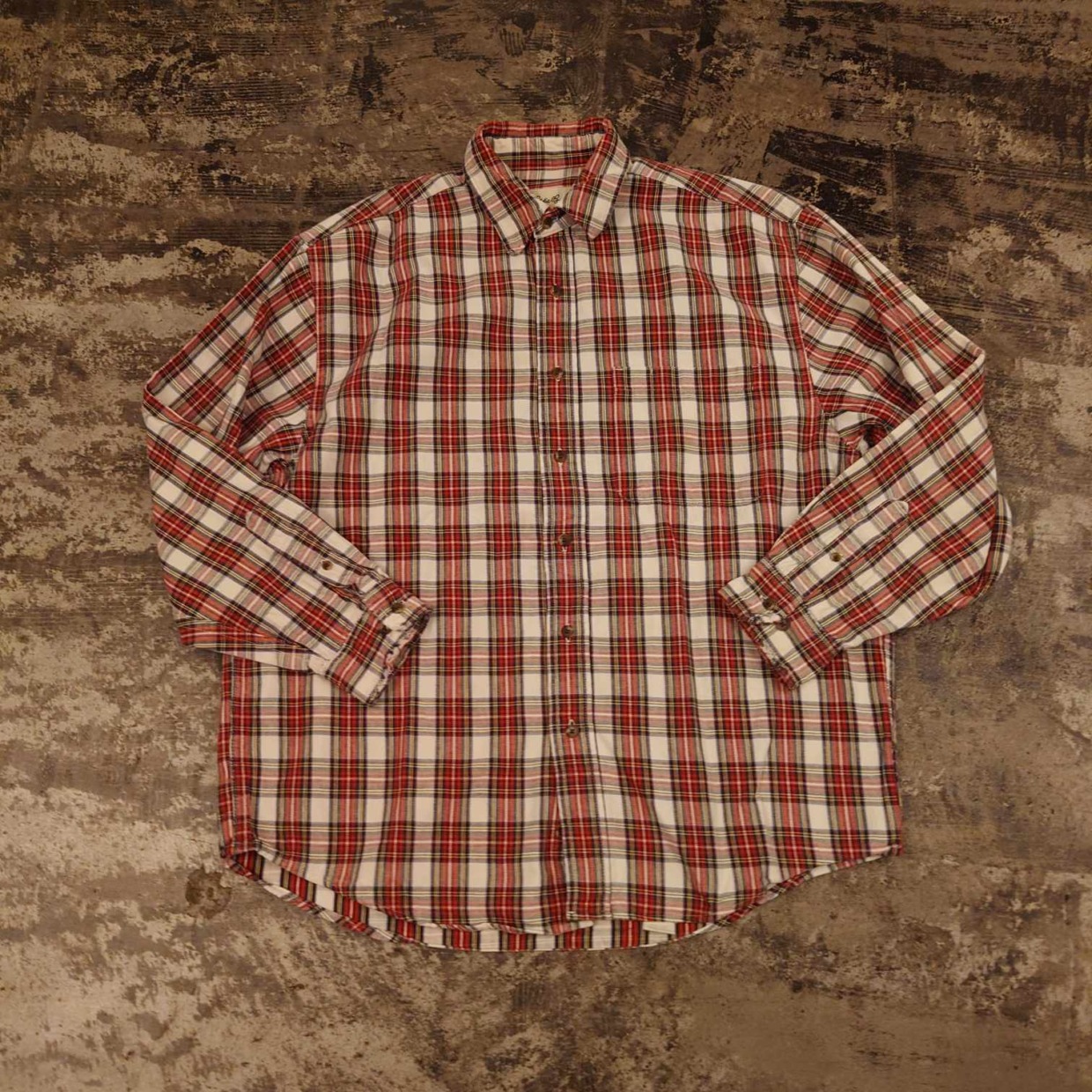Eddie Bauer チェックネルシャツ　#和歌山古着屋