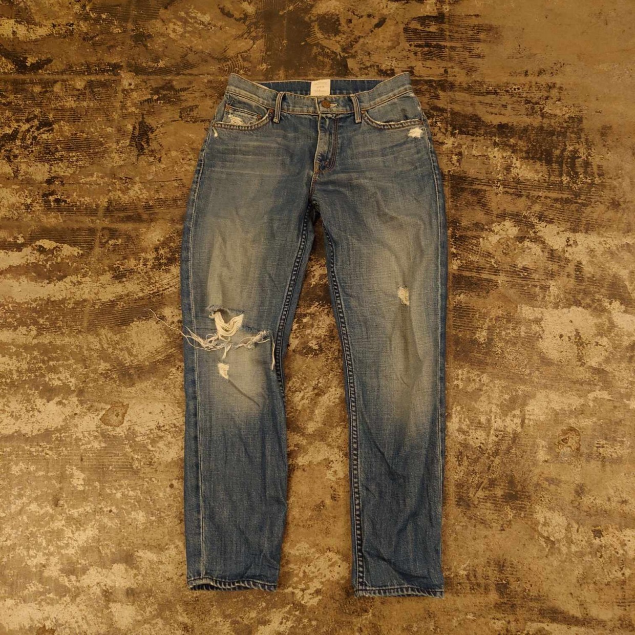 MOTHER ダメージデニムパンツ USA製　＃和歌山古着屋