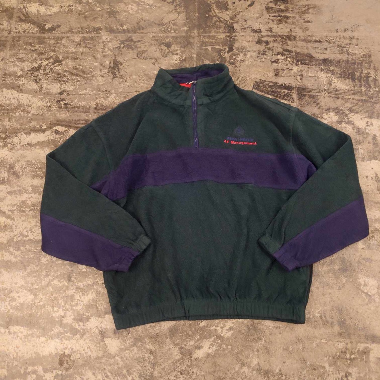 DUNBROOKE SPORT ハーフジップ フリース　 #和歌山古着