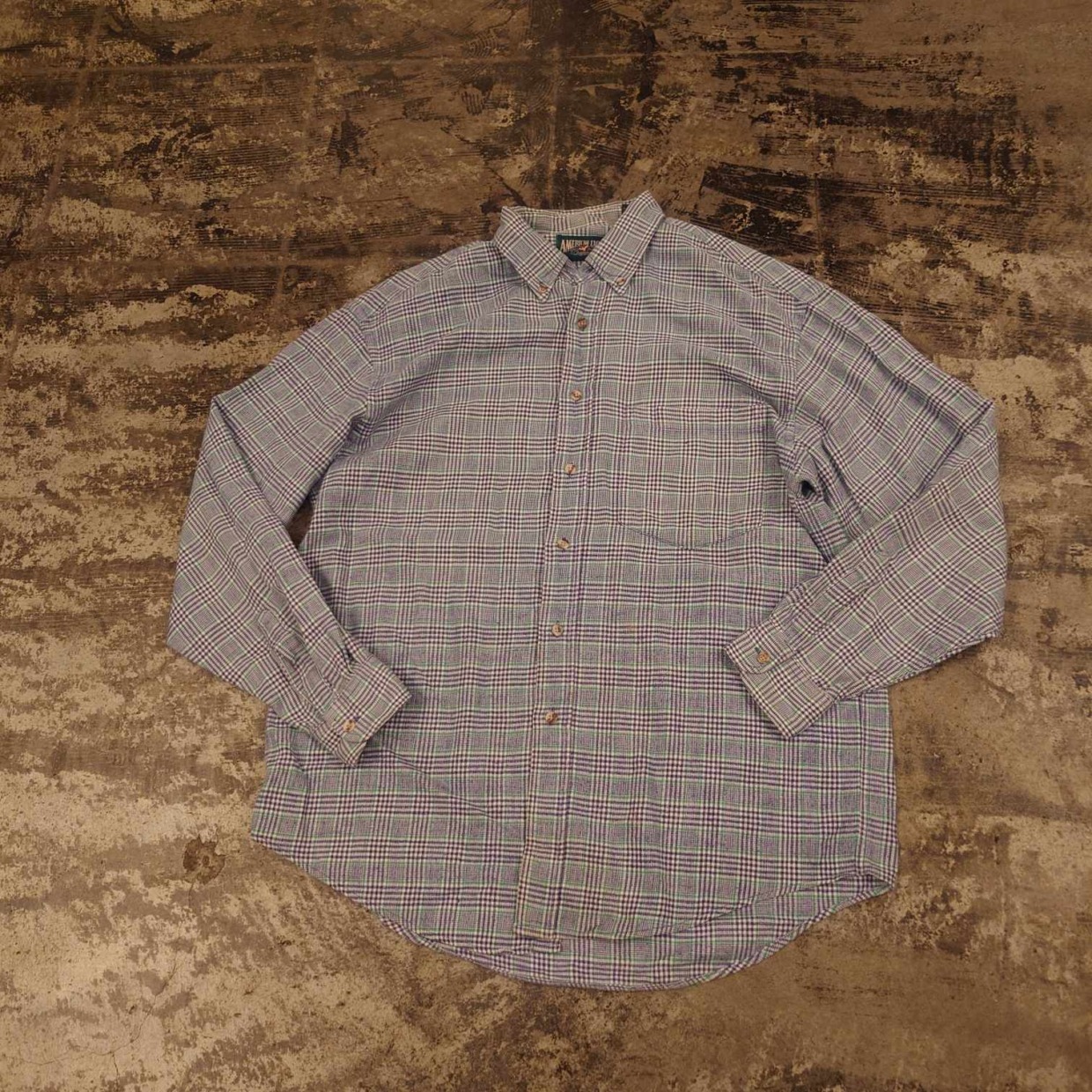 AMERICAN EAGLE Outfitters ボタンダウンシャツ USA製　 #和歌山古着