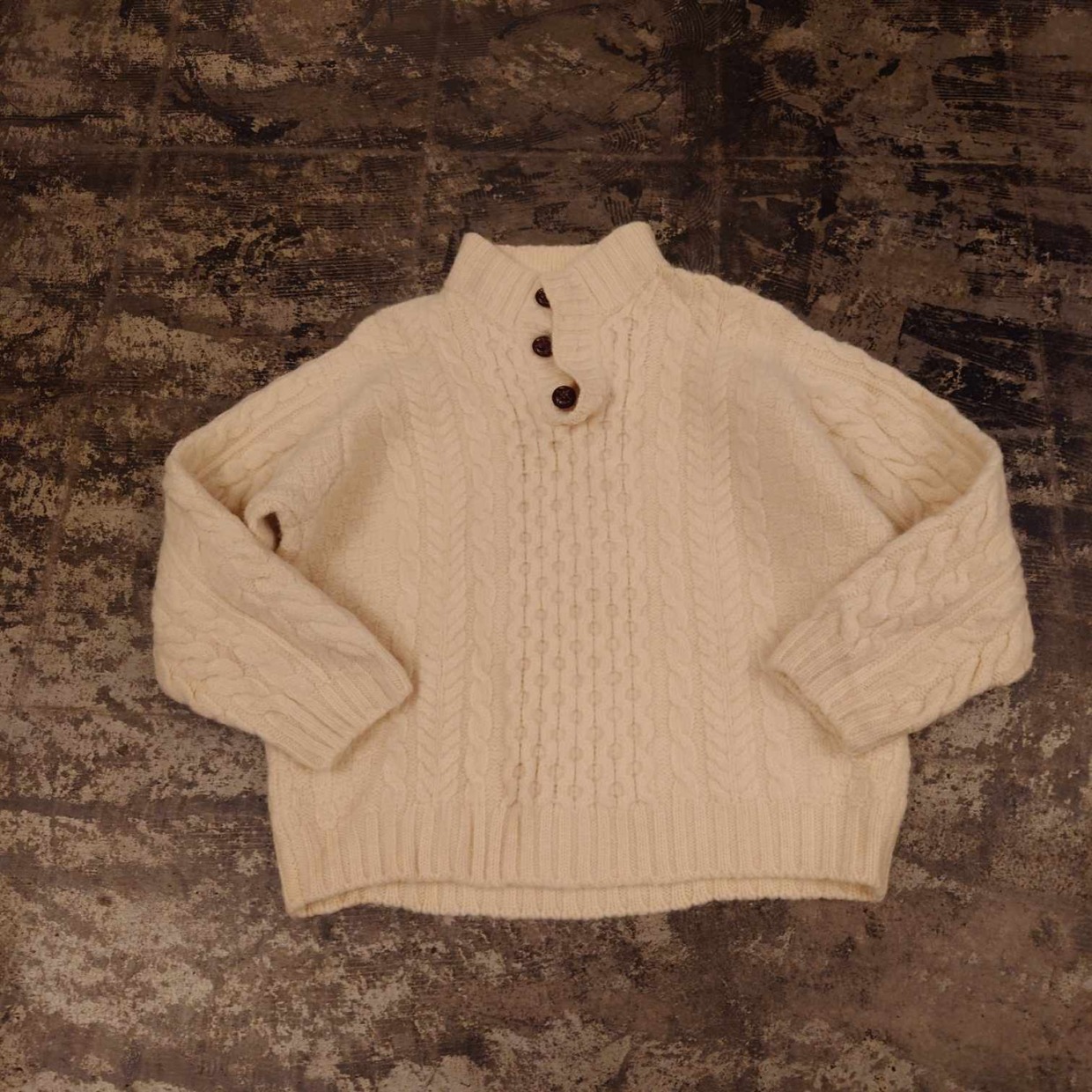 L.L.Bean アランニット セーター　#和歌山古着屋