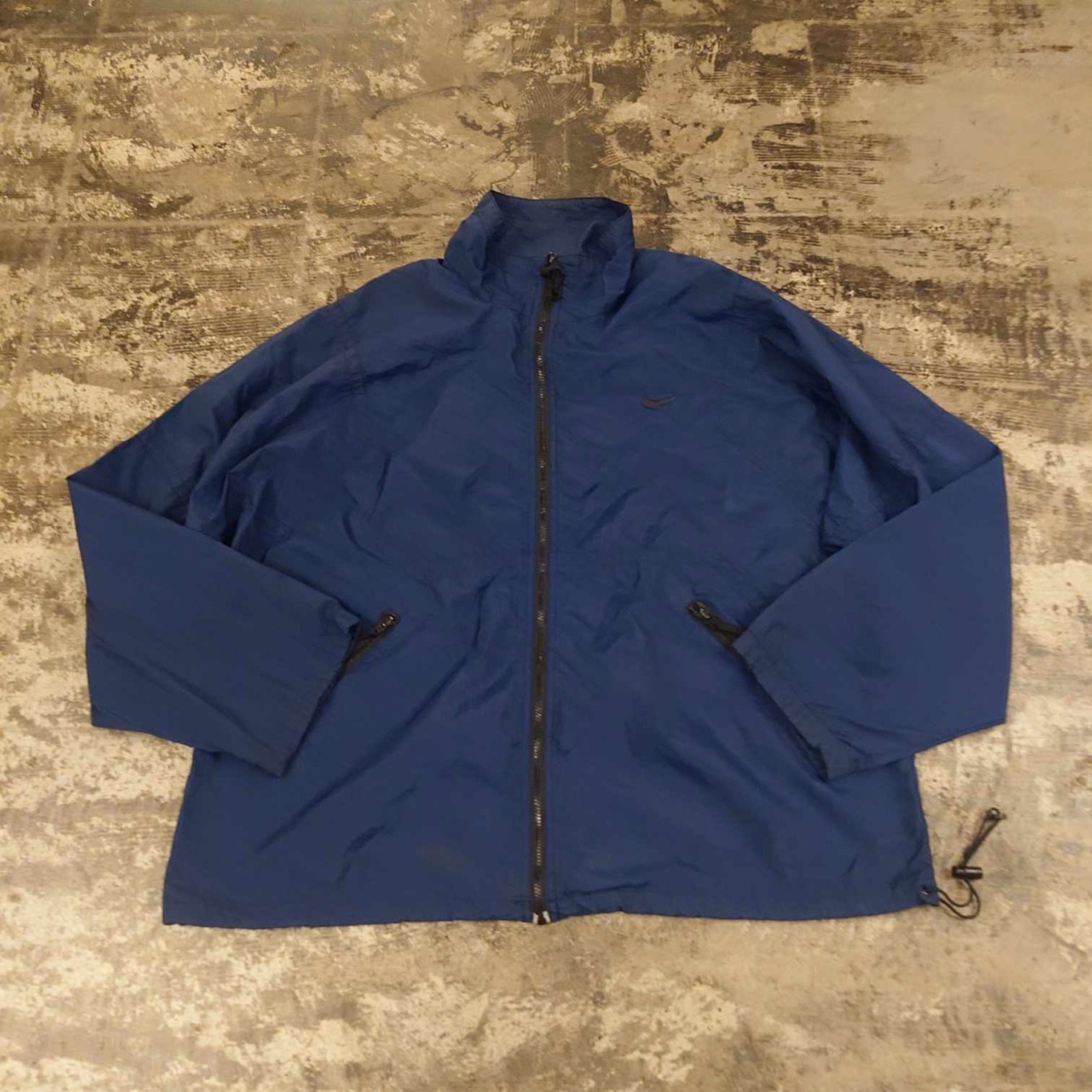 NIKE ナイロンジャケット スウォッシュ刺繍　 #和歌山古着