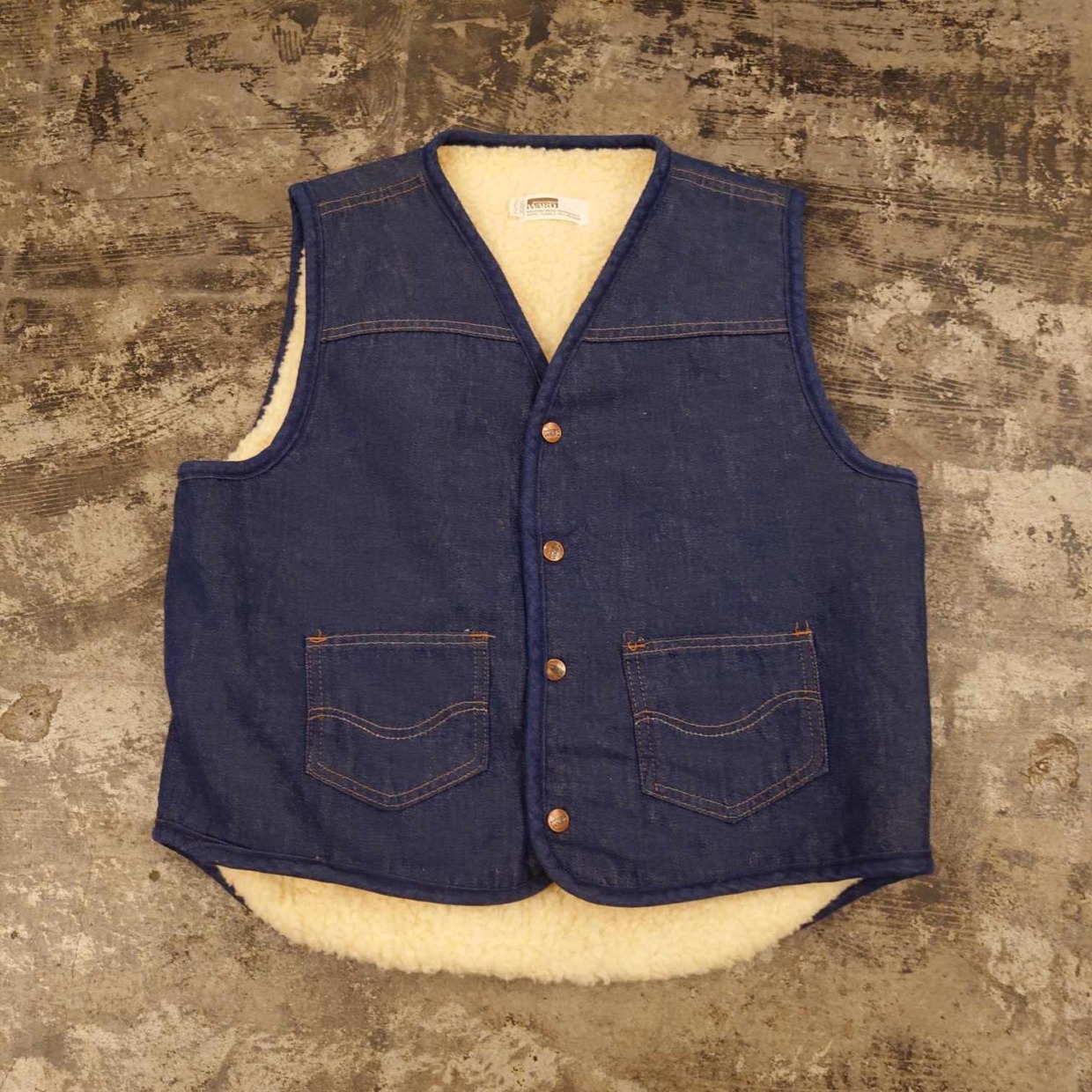 Montgomery Ward デニムボアベスト#和歌山古着屋