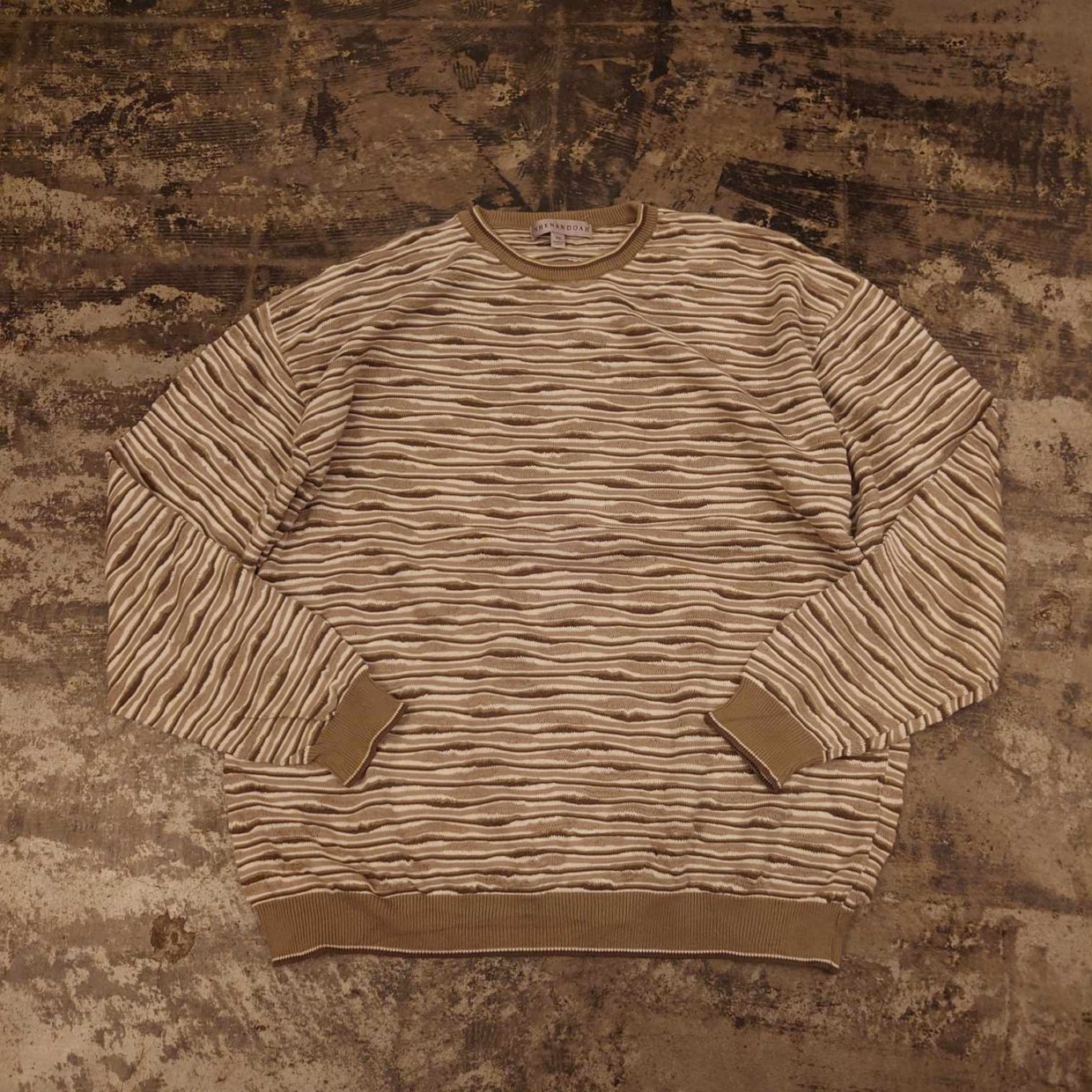 SHENANDOAH USA製 ボーダーコットンニット　#和歌山古着屋