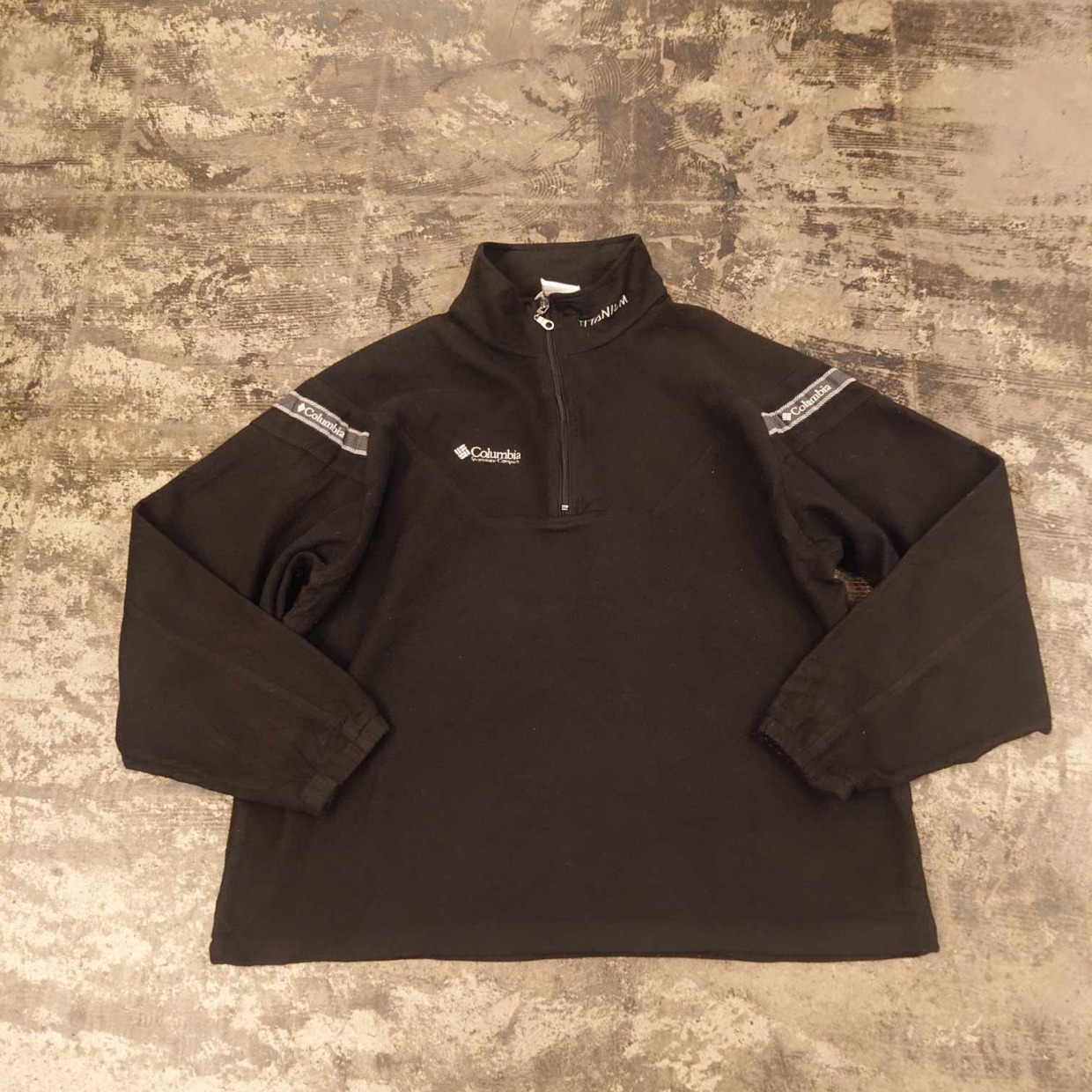 Columbia Titanium ハーフジップ フリースジャケット USA製　 #和歌山古着