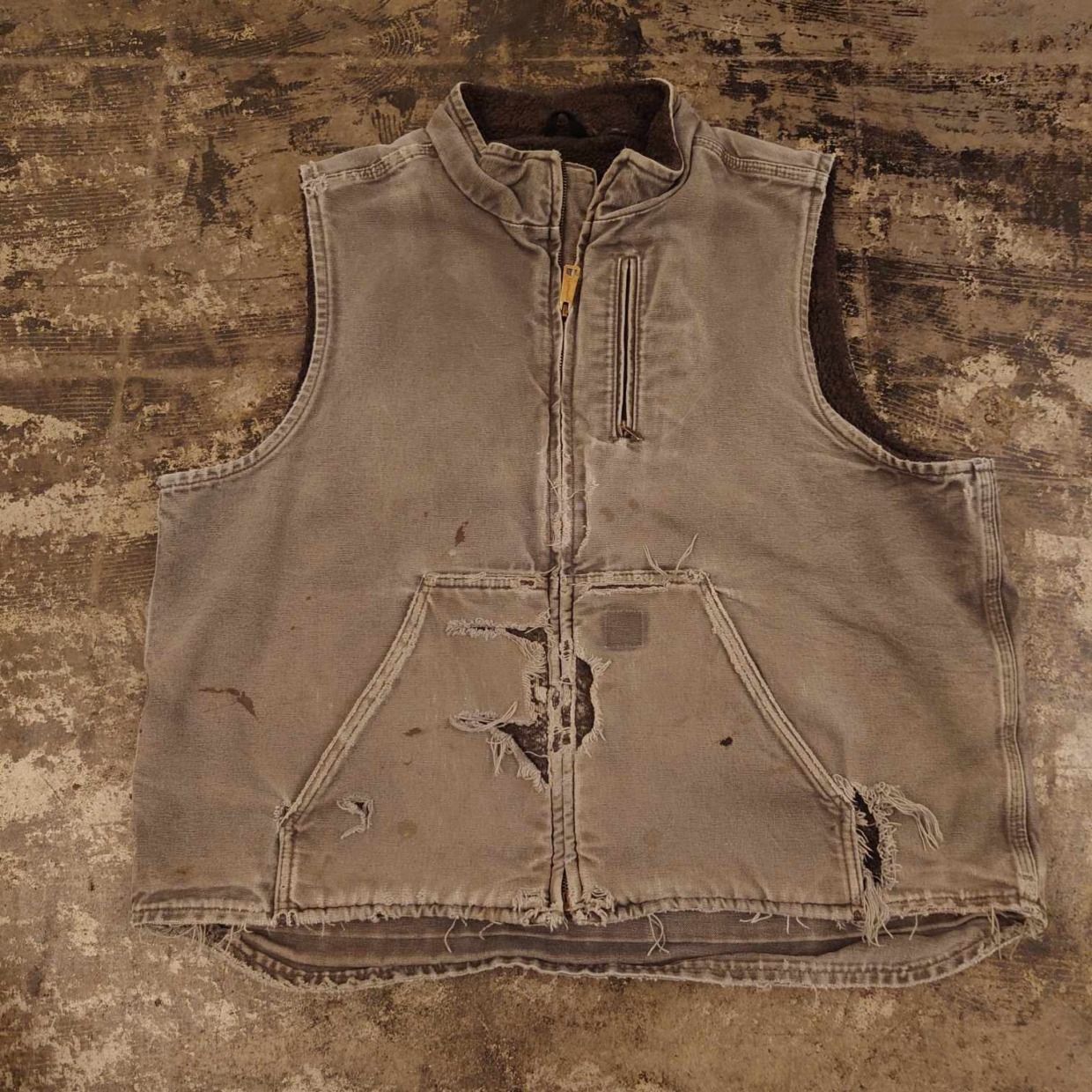 Carhartt ダックベスト フルジップ　 #和歌山古着