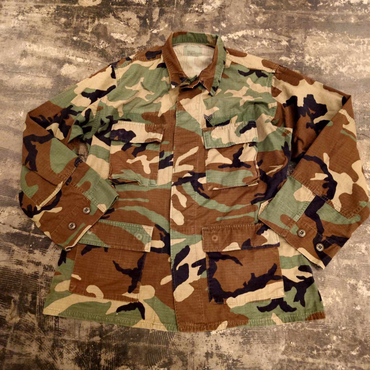 U.S. ARMY ウッドランドカモ BDUジャケット　 #和歌山古着