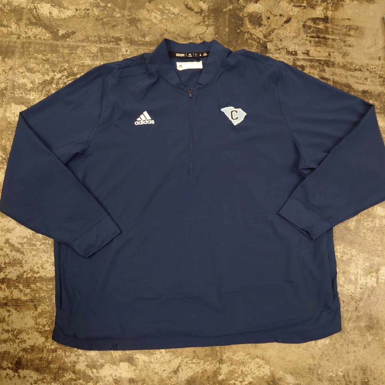 adidas ハーフジップ プルオーバー ジャケット　 #和歌山古着