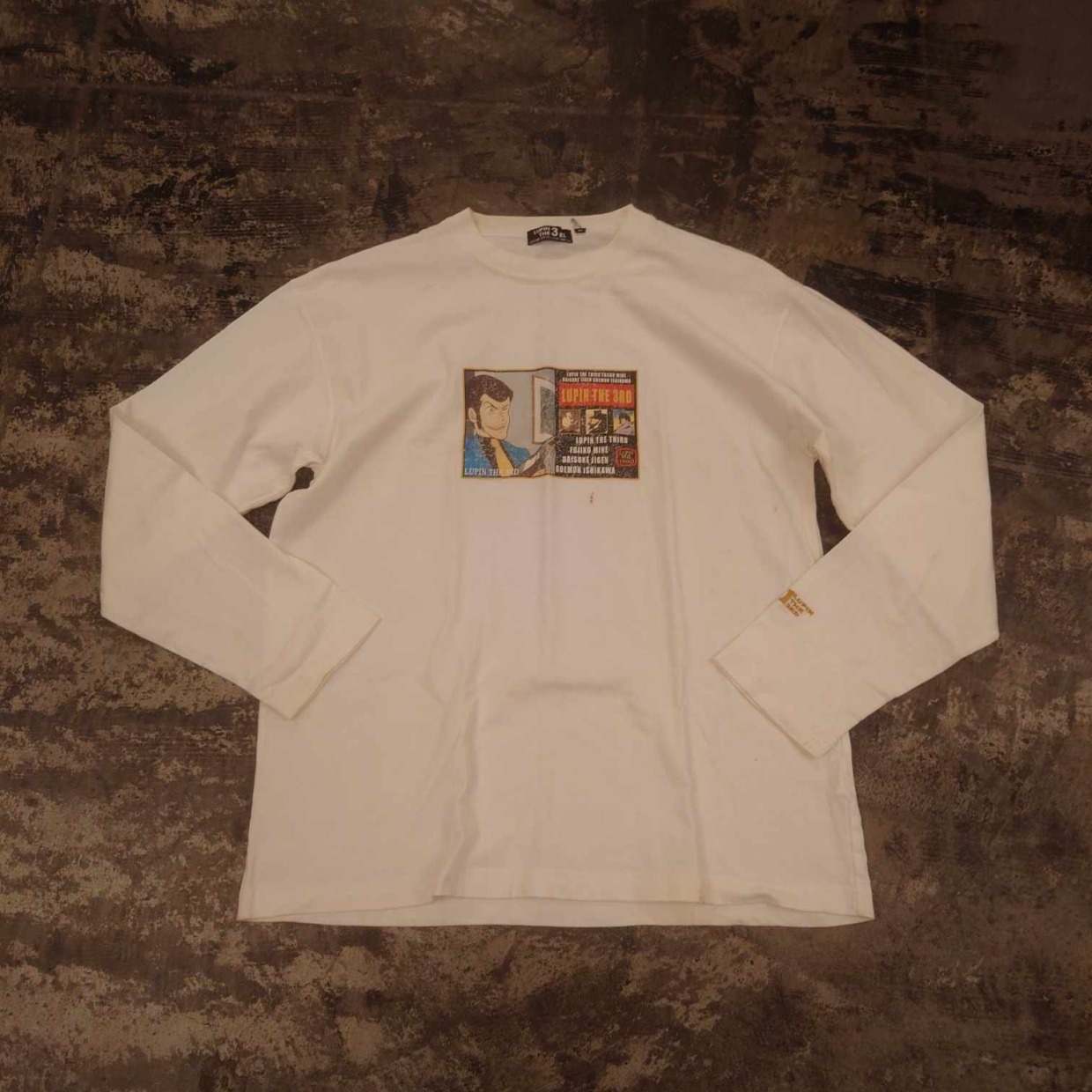 LUPIN THE 3RD ルパン三世 プリント 長袖Tシャツ　 #和歌山古着