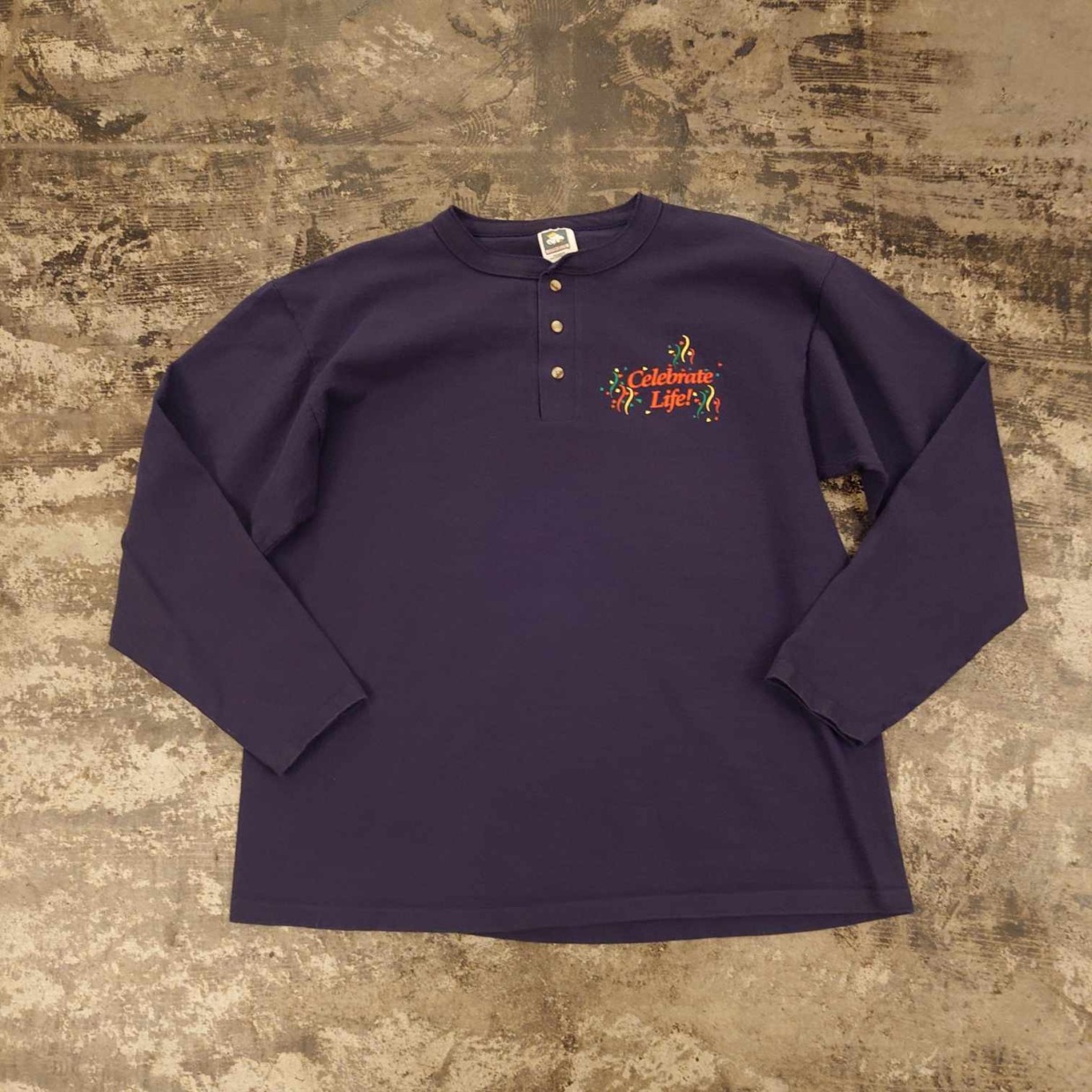 Celebrate Life! ヘンリーネック　 #和歌山古着