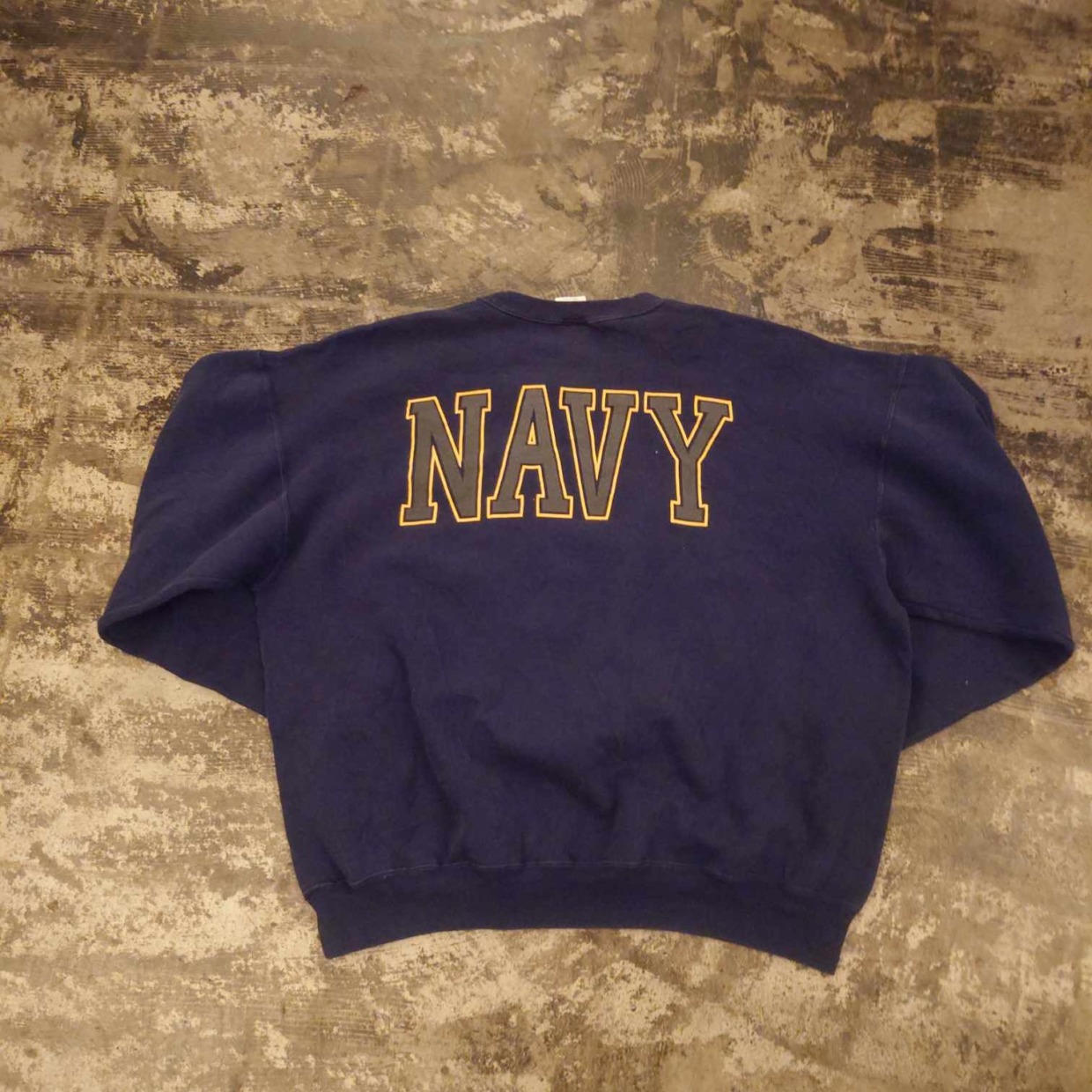 SOFFE USA製 UNITED STATES NAVY プリントスウェット　 #和歌山古着
