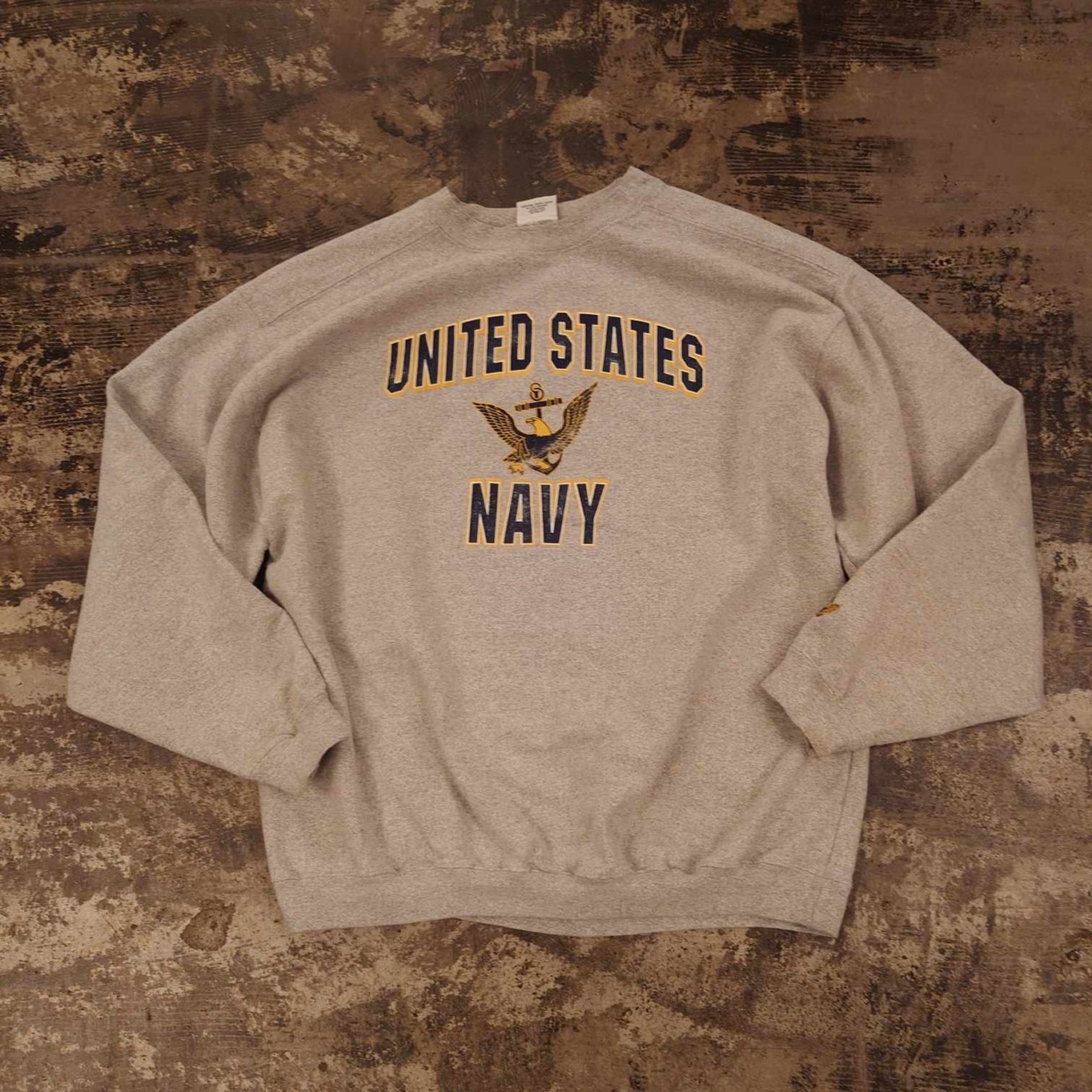 UNITED STATES NAVY プリントスウェット　 #和歌山古着