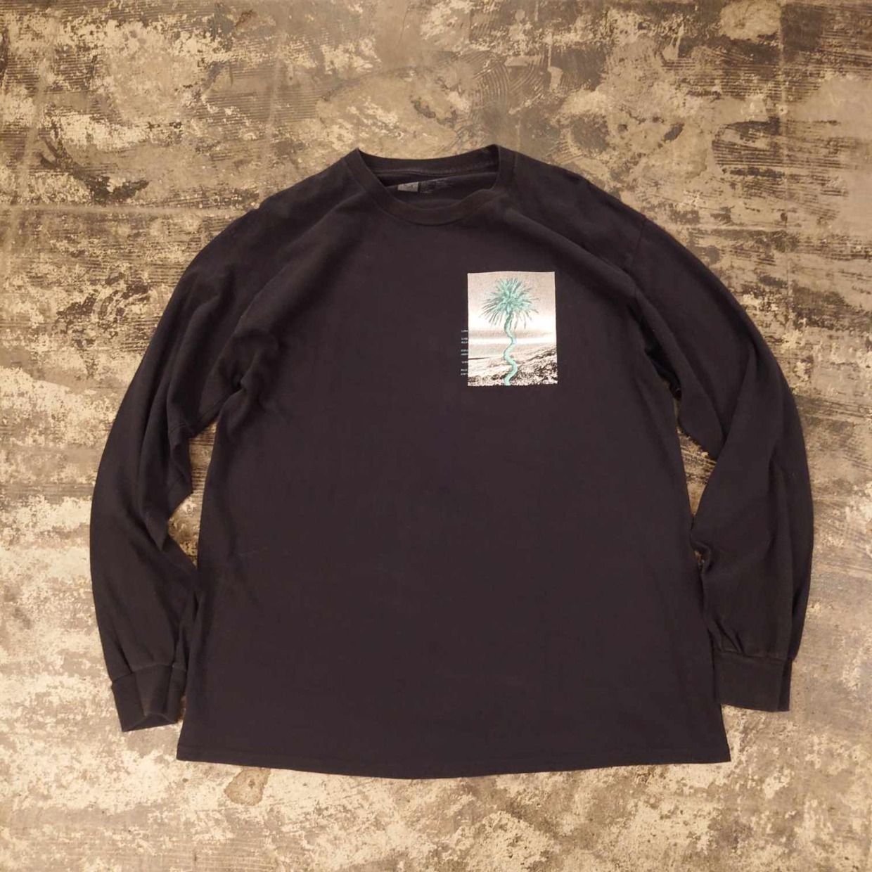 LIRA バックプリント アートデザイン ロングスリーブTシャツ　 #和歌山古着