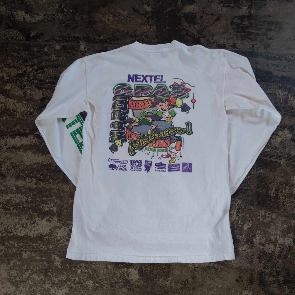 All Sport HEAVYWEIGHT NEXTEL MARDI GRAS MAMBO 10K  ロングスリーブT　 #和歌山古着