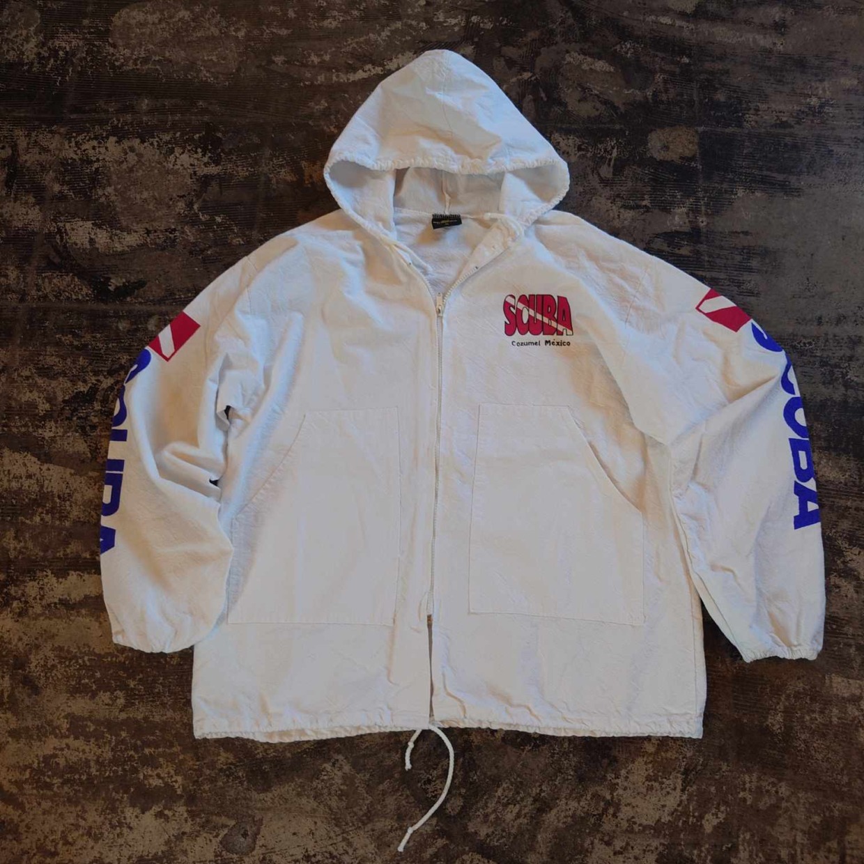 SCUBA フルジップ フーディージャケット　＃和歌山古着