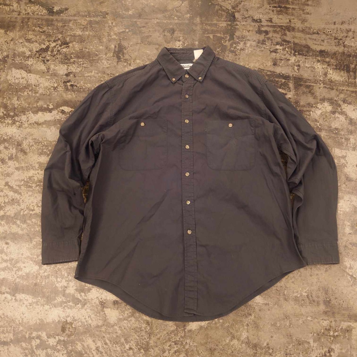 BASIC EDITIONS ボタンダウン 長袖シャツ　 #和歌山古着