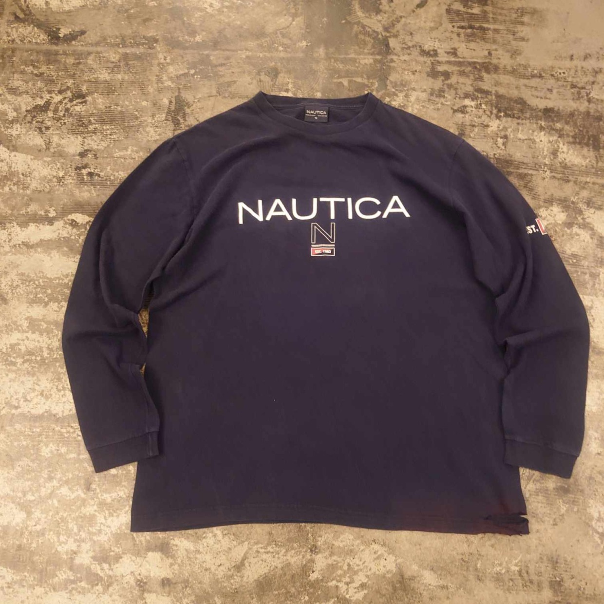 NAUTICA ノーティカ ロングスリーブTシャツ　 #和歌山古着