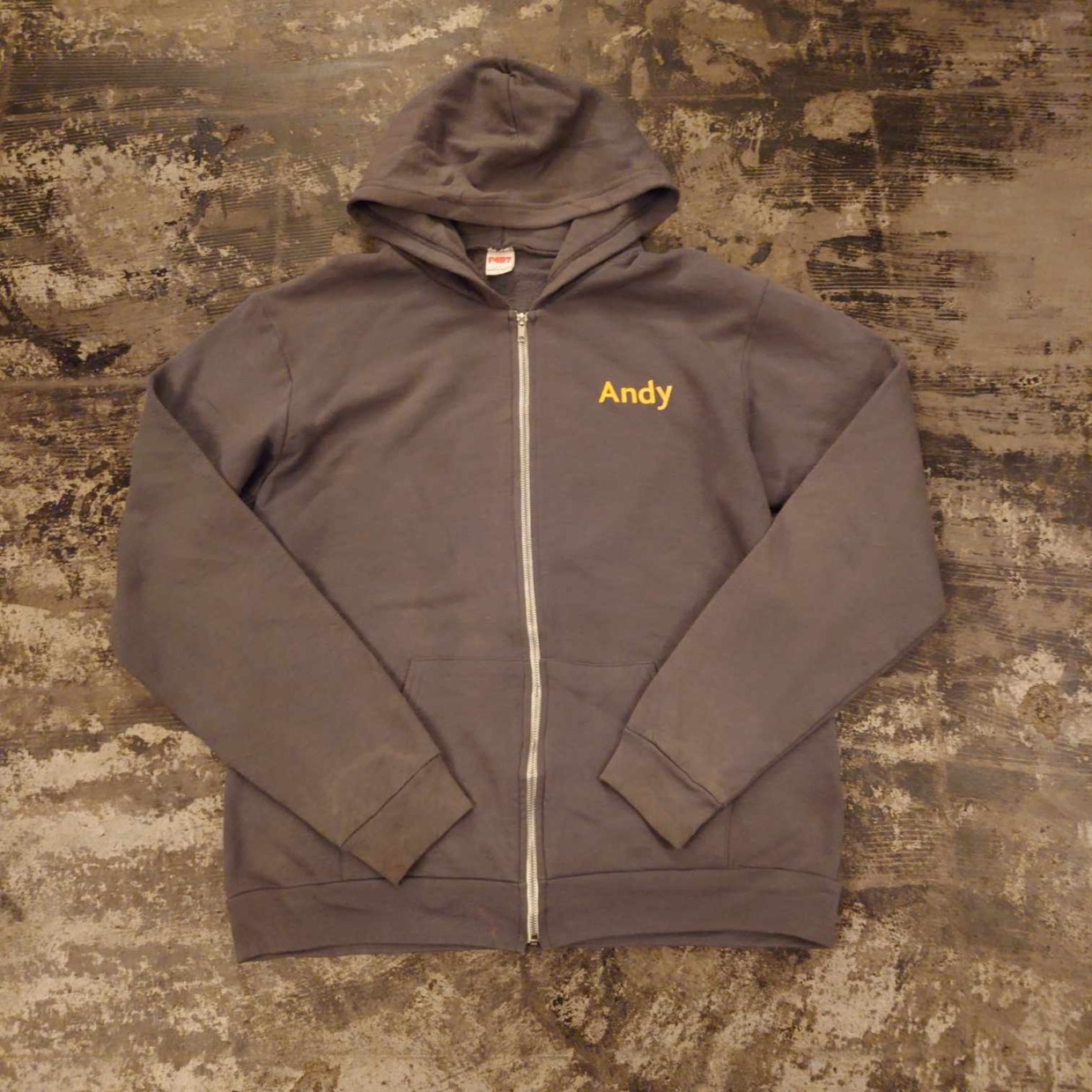 JUST ROOTS プリント フルジップパーカー　＃和歌山古着