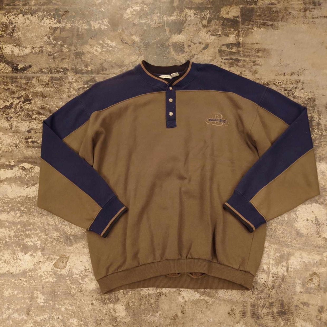 BUGLE BOY ヘンリーネックスウェット　 #和歌山古着
