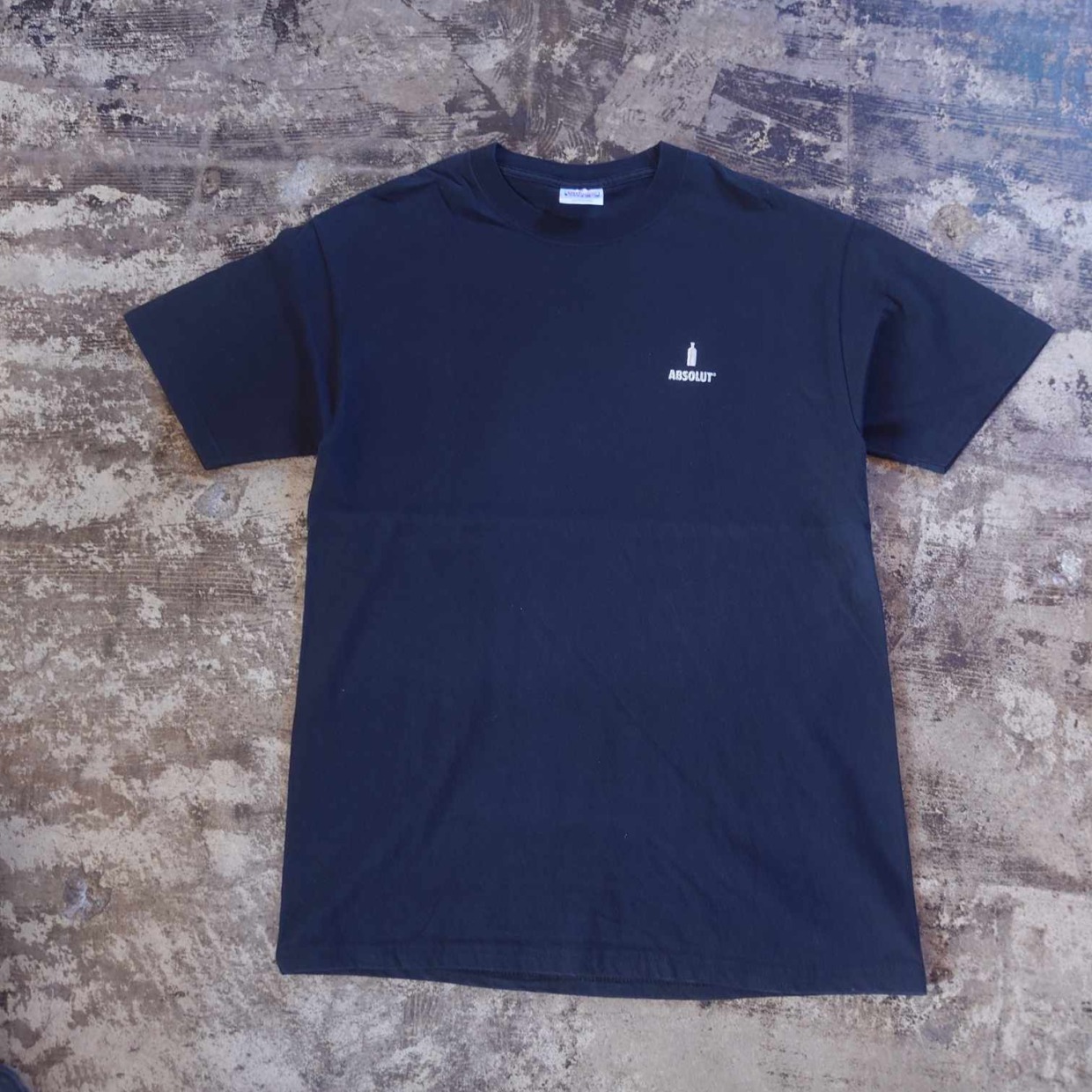 Hanes BEEFY-T ABSOLUT ロゴ刺繍T　 #和歌山古着