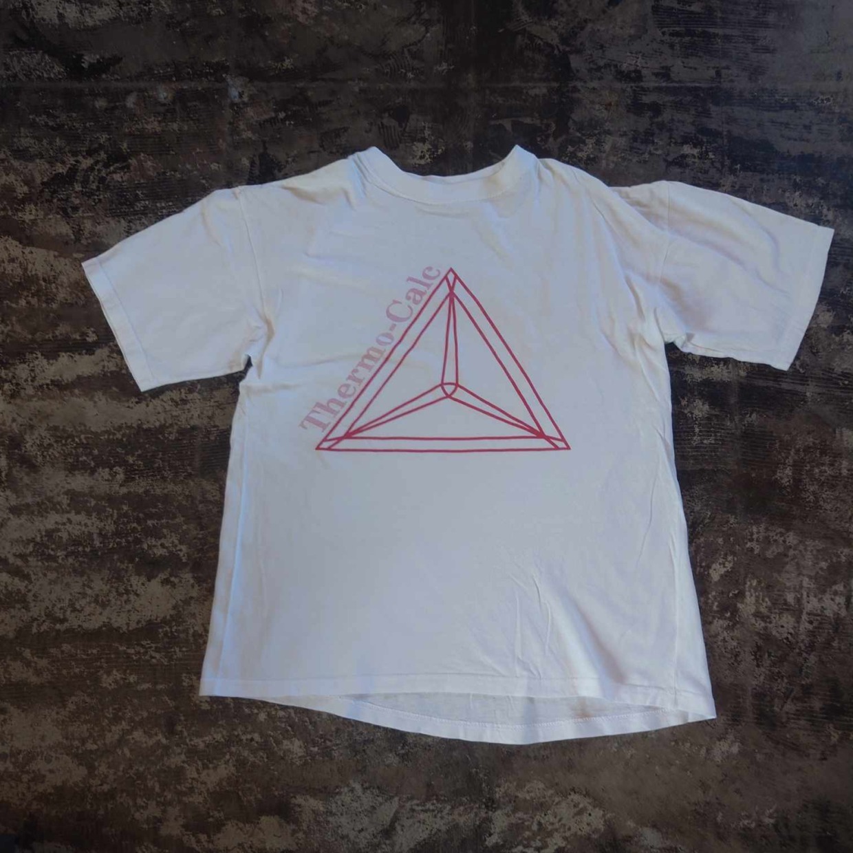 Thermo-Calc グラフプリントTシャツ　 #和歌山古着