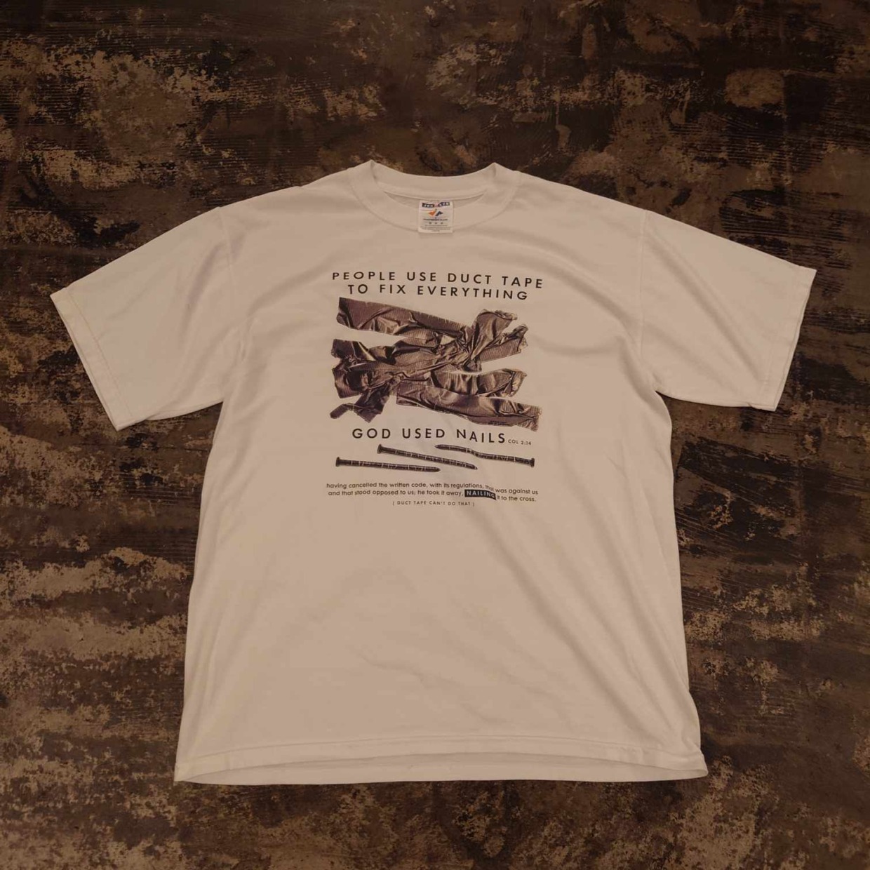 JERZEES メッセージプリントTシャツ　 #和歌山古着