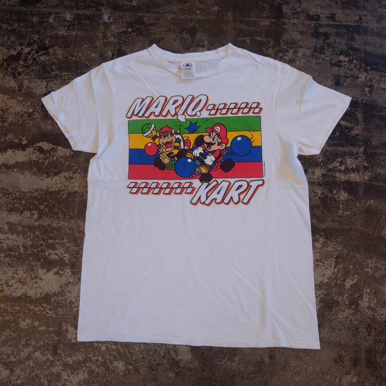 SUPER MARIO KART プリントTシャツ　 #和歌山古着