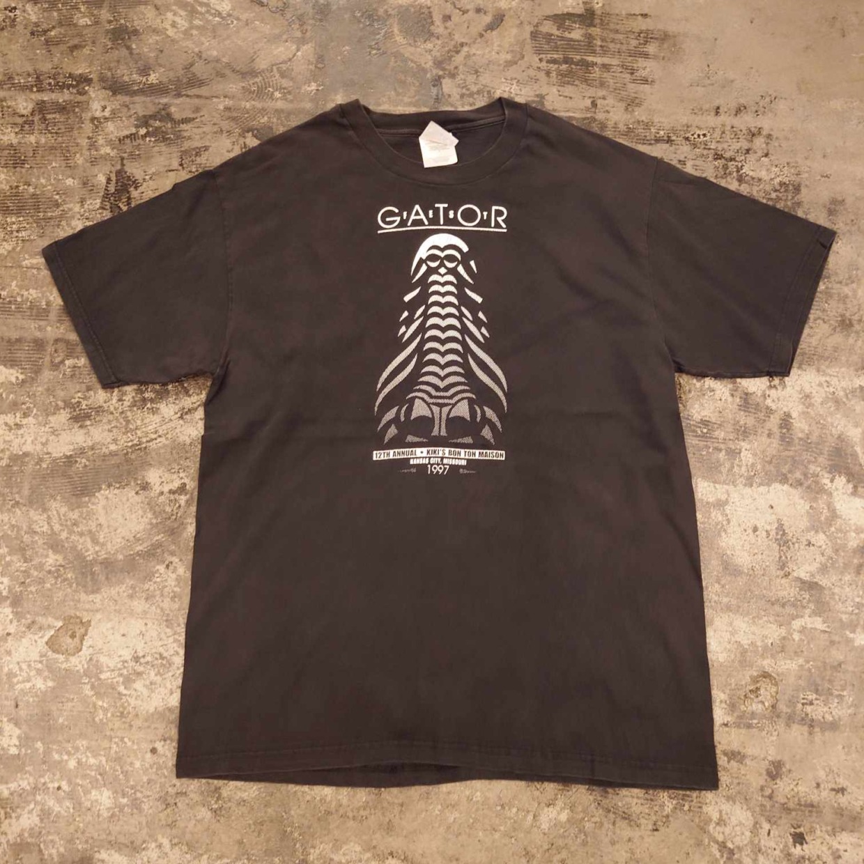 Hanes BEEFY-T GATOR プリントTシャツ　 #和歌山古着