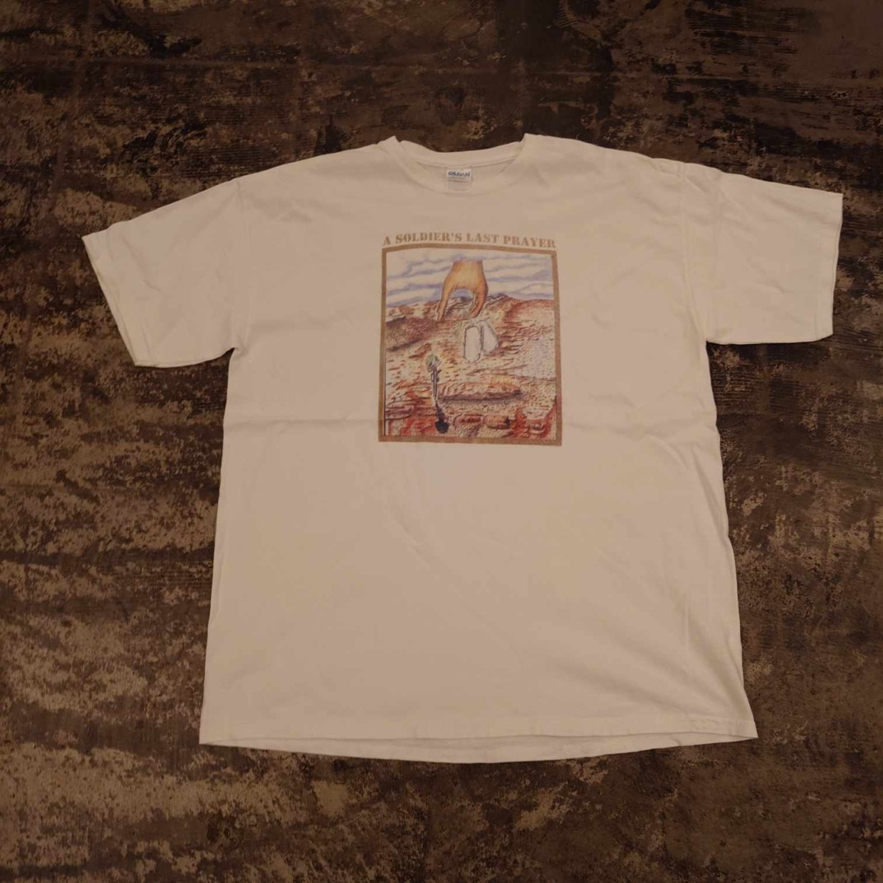 A SOLDIER’S LAST PRAYER プリントTシャツ　 #和歌山古着