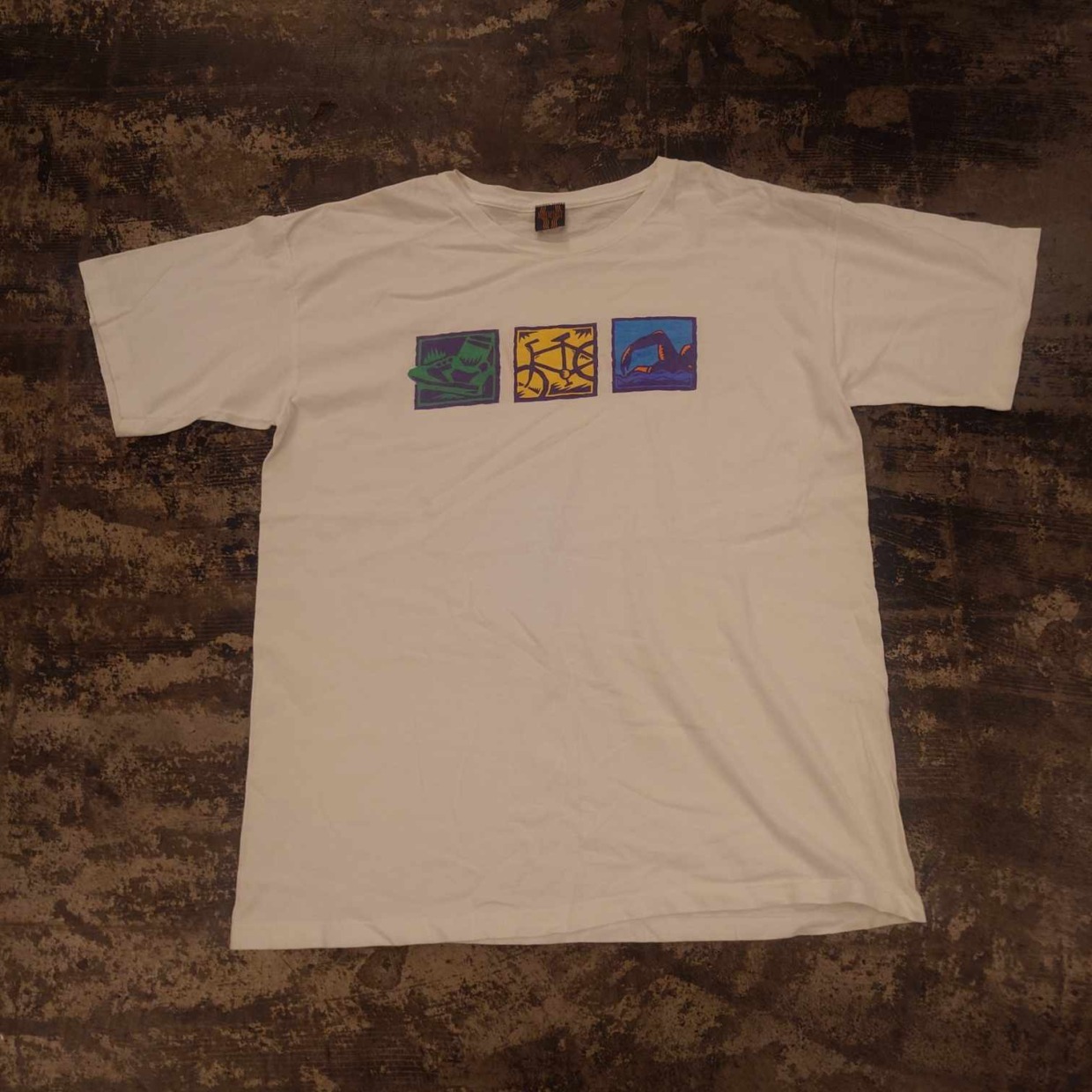 90s BODY DETAILS グラフィックプリントTシャツ　 #和歌山古着