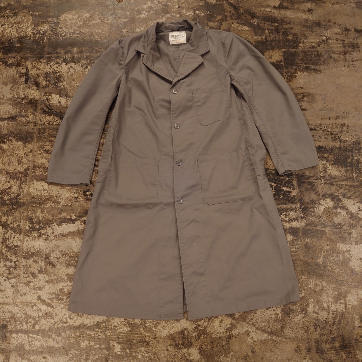 カナダ軍 SMOCK グレー ワークコート　 #和歌山古着