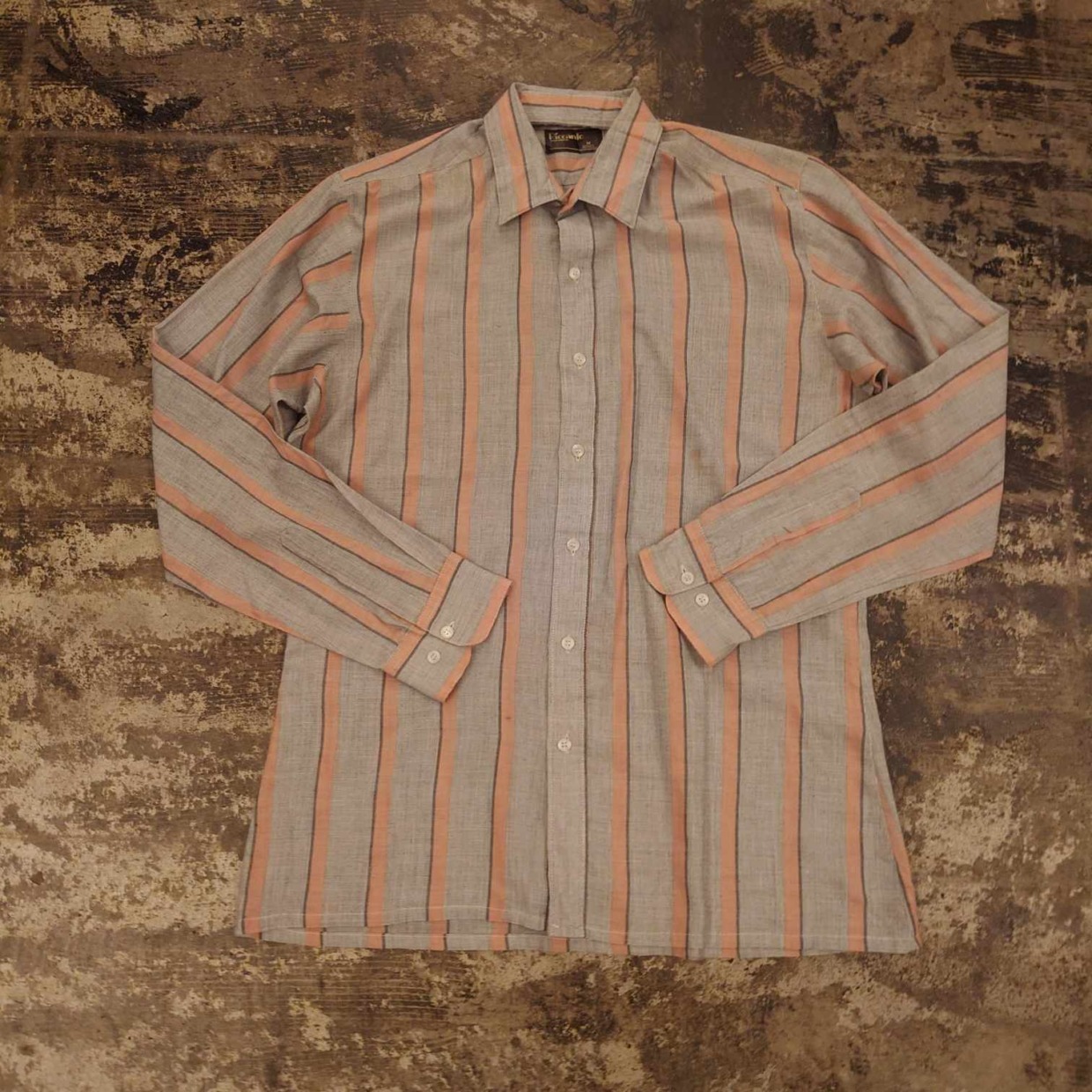 Riccardo ストライプ 長袖シャツ #和歌山古着
