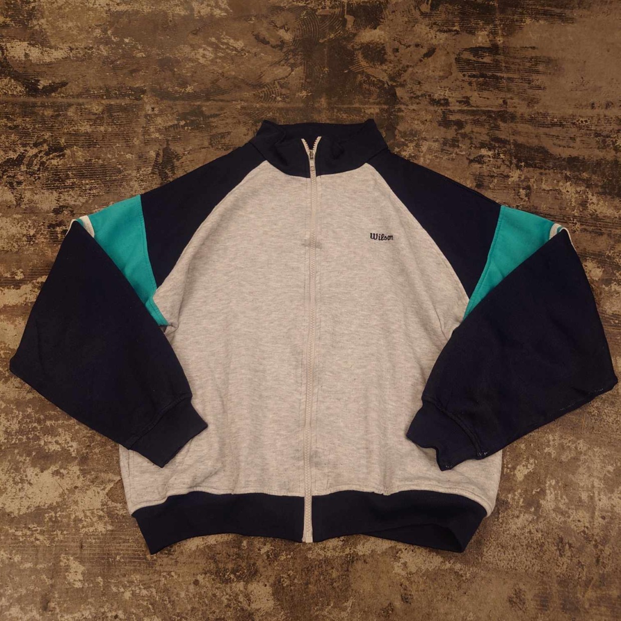 Wilson ワンポイント刺繍 トラックジャケット　 #和歌山古着