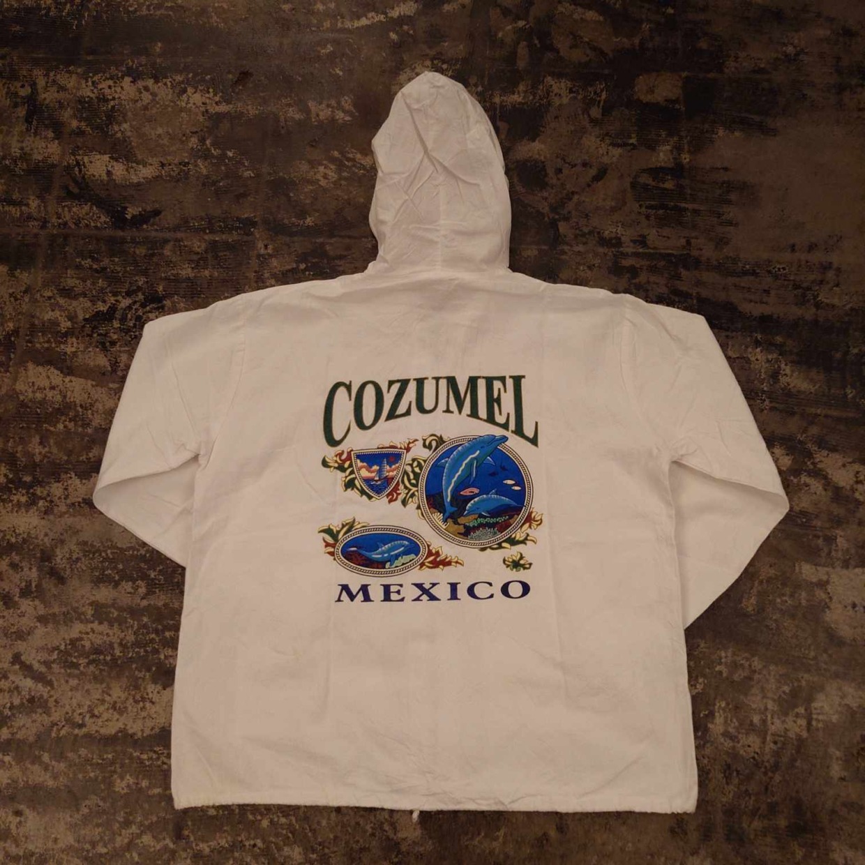 COZUMEL メキシコ フーデッドジャケット　＃和歌山古着