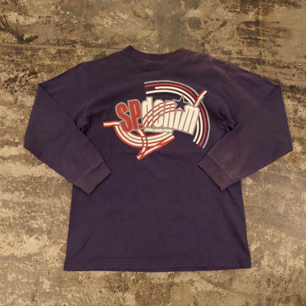 SOUTH POLE フロントプリント ロングスリーブTシャツ #和歌山古着