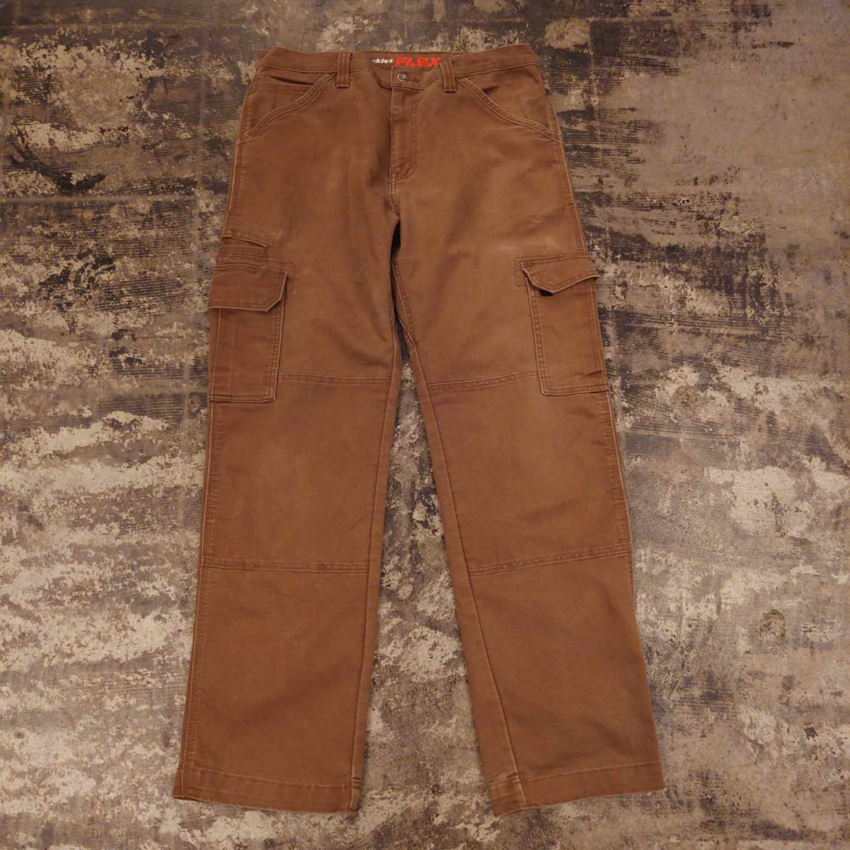 Dickies FLEX カーゴパンツ ブラウン　＃和歌山古着屋