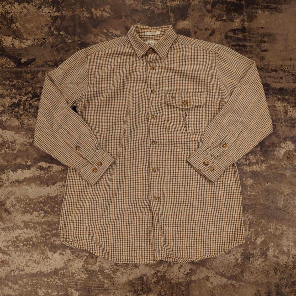 ORVIS チェック柄コットンシャツ 長袖　 #和歌山古着