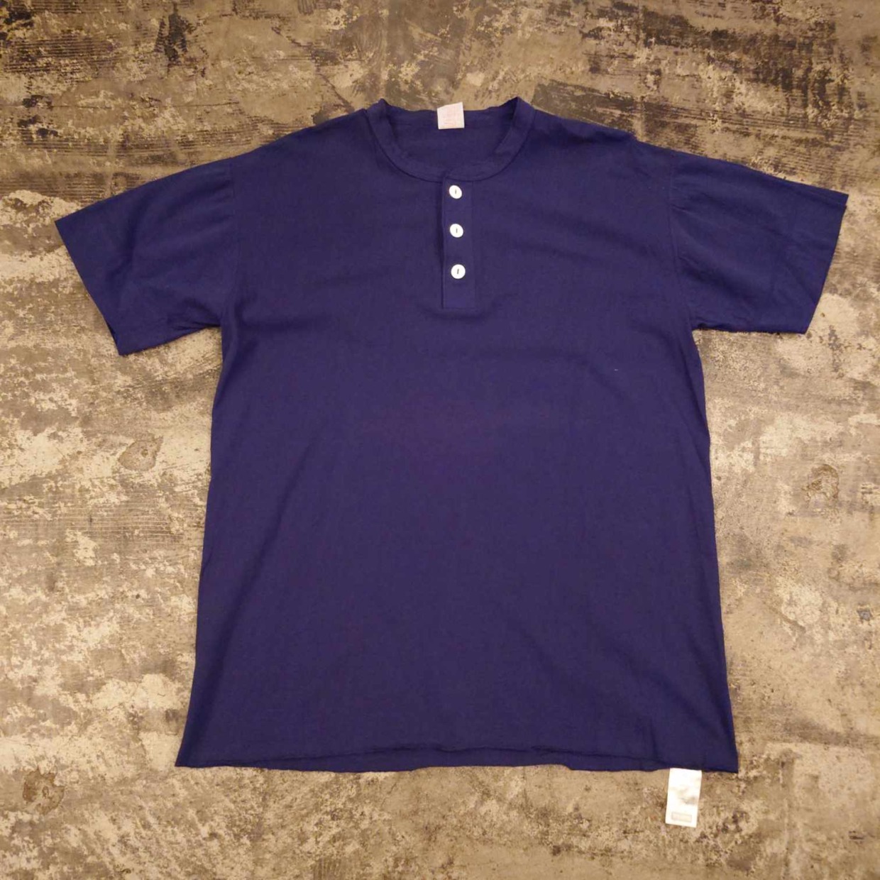 Healthknit ヘルスニット ヘンリーネックTシャツ　 #和歌山古着