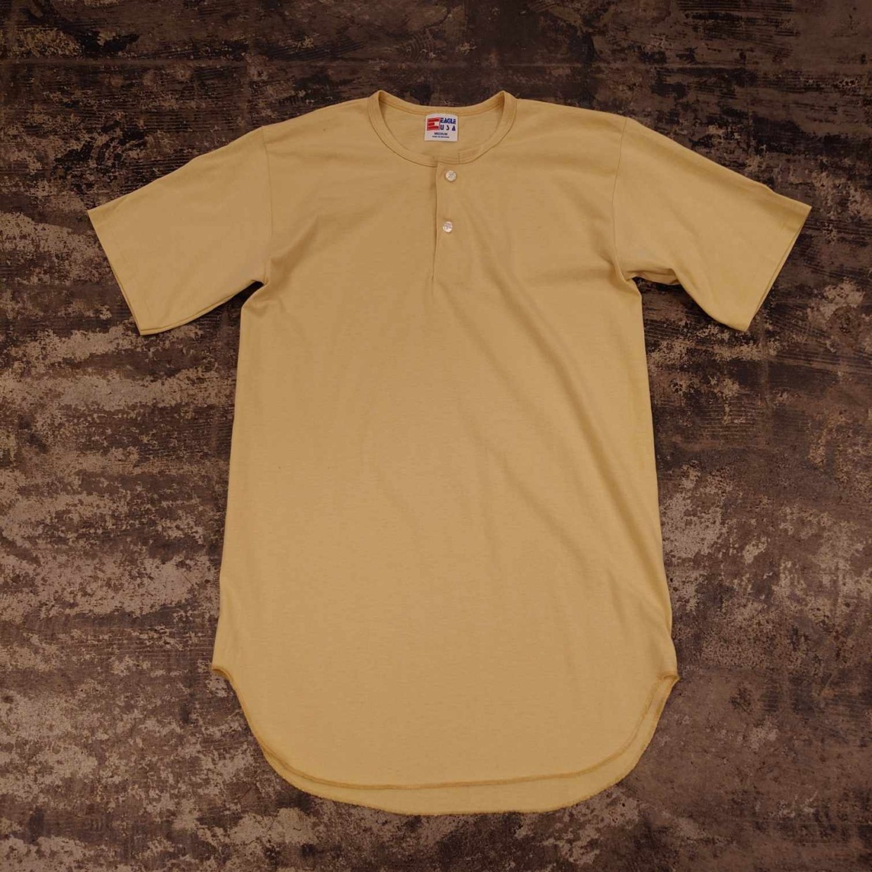 EAGLE USA ヘンリーネックTシャツ USA製　 #和歌山古着