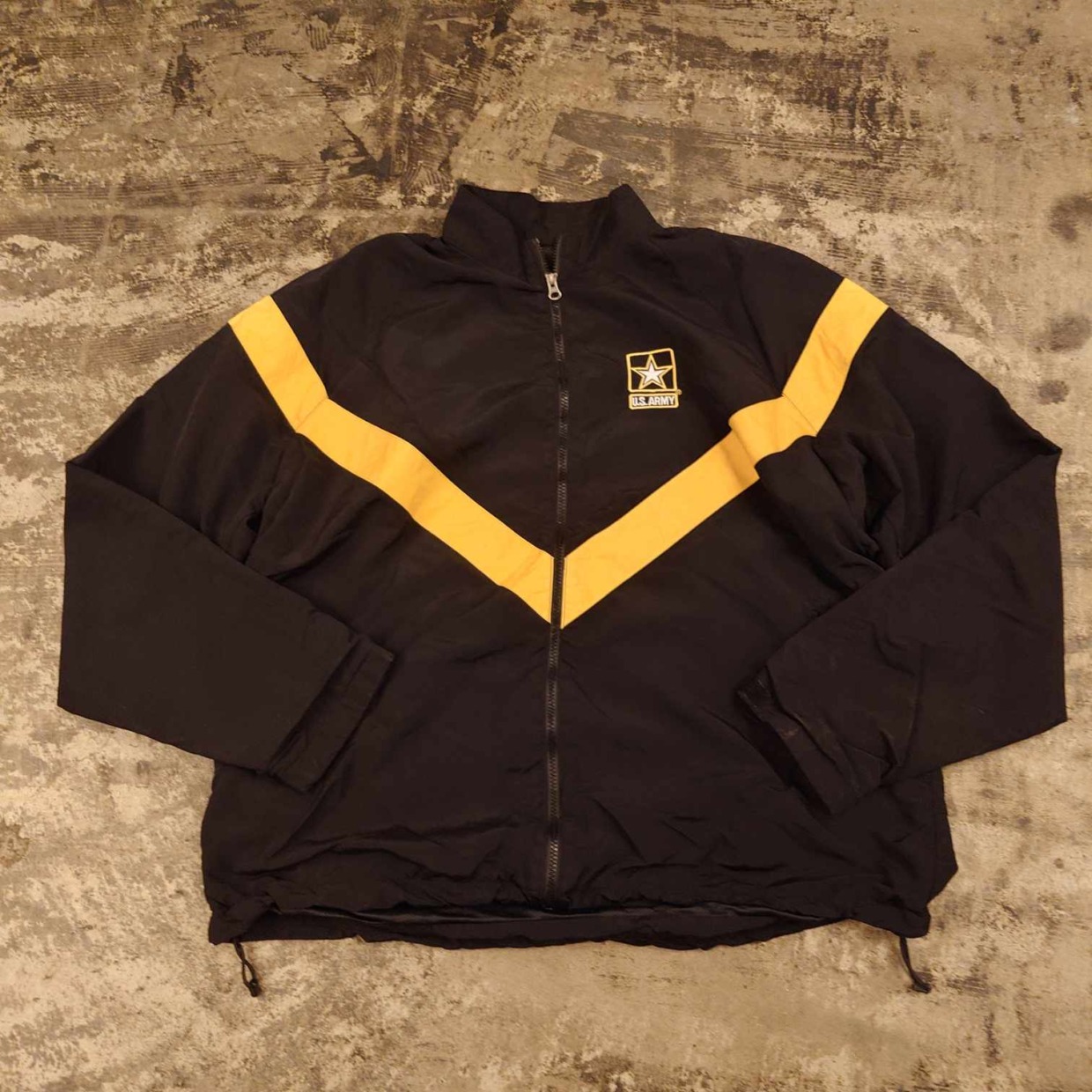 US ARMY IPFU トレーニングジャケット ブラック　 #和歌山古着