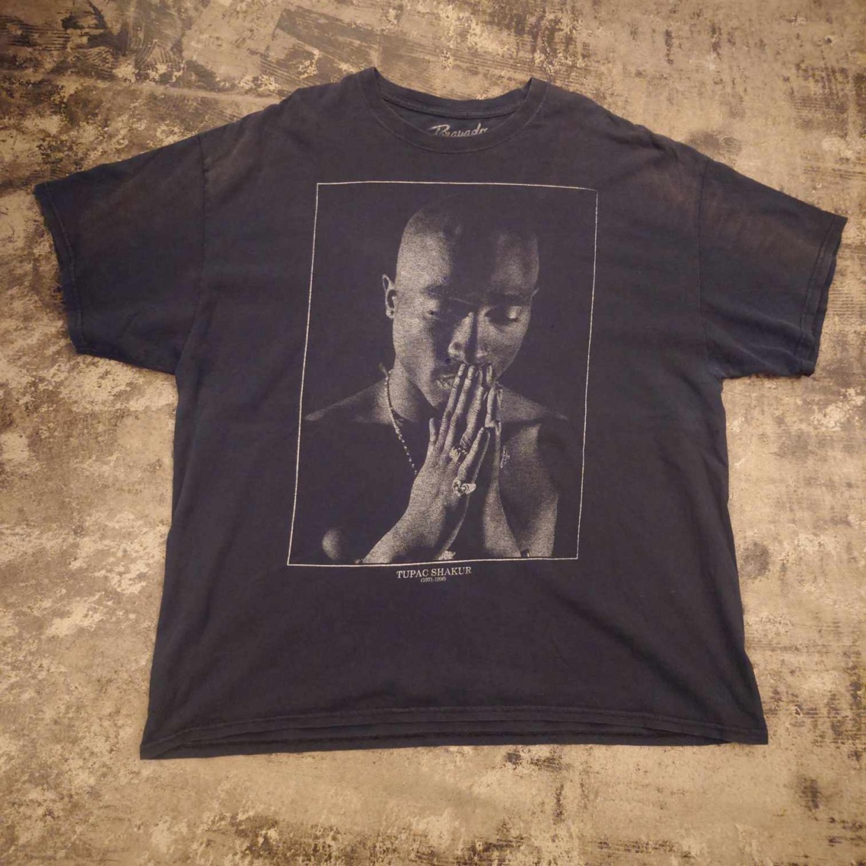 2PAC フォトプリントTシャツ ブラック　 #和歌山古着