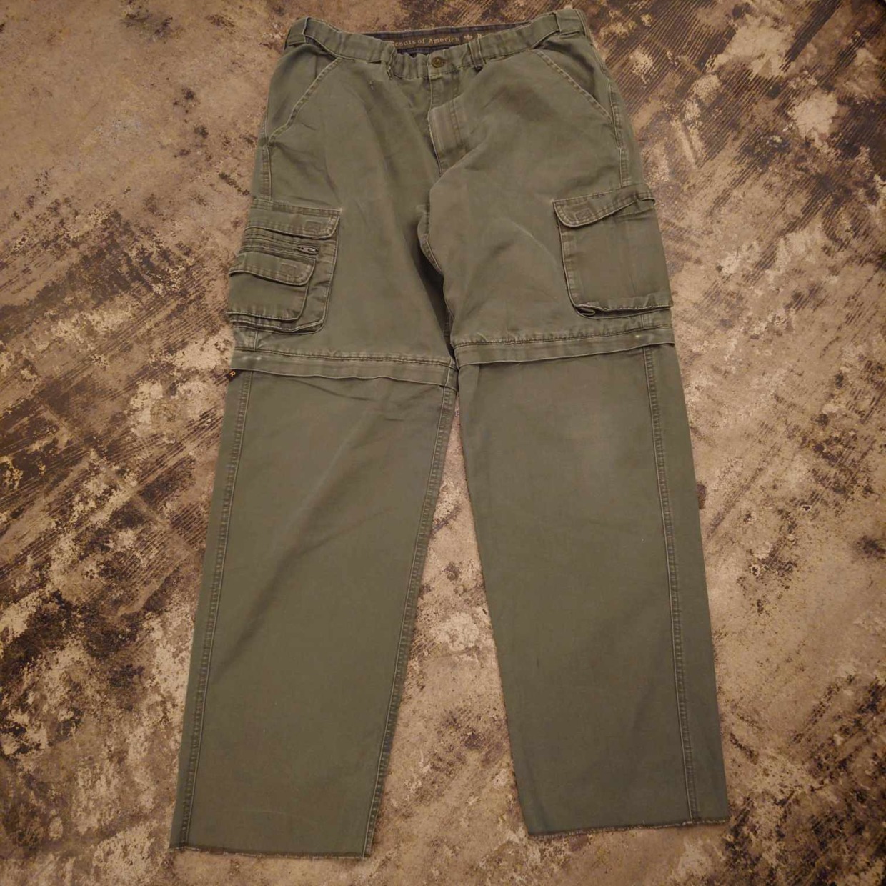 BOY SCOUTS OF AMERICA コンバーチブル カーゴパンツ　＃和歌山古着屋