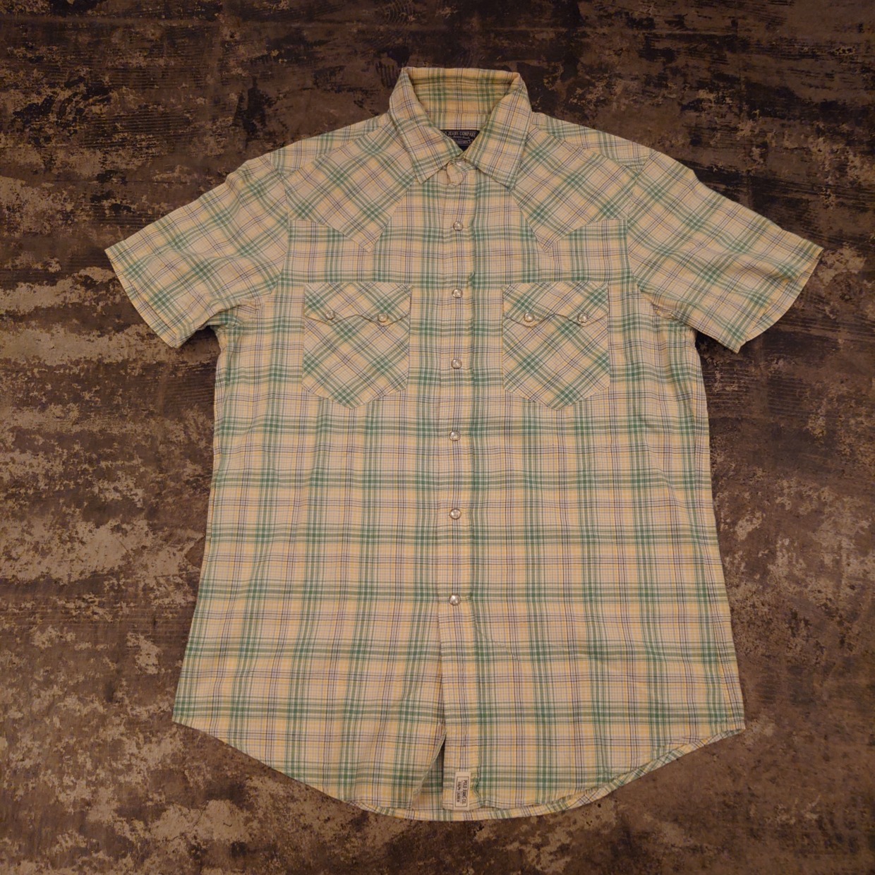 POLO JEANS COMPANY RALPH LAUREN 半袖チェックシャツ　＃和歌山古着屋