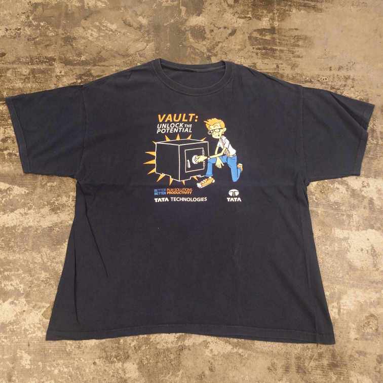 TATA TECHNOLOGIES プリントTシャツ　 #和歌山古着