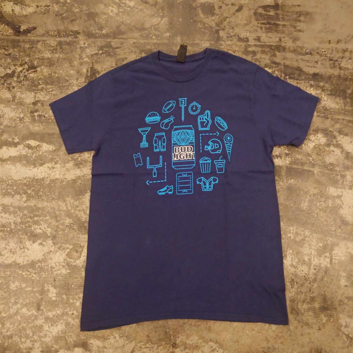 Hanes BUD LIGHT プリントTシャツ　 #和歌山古着