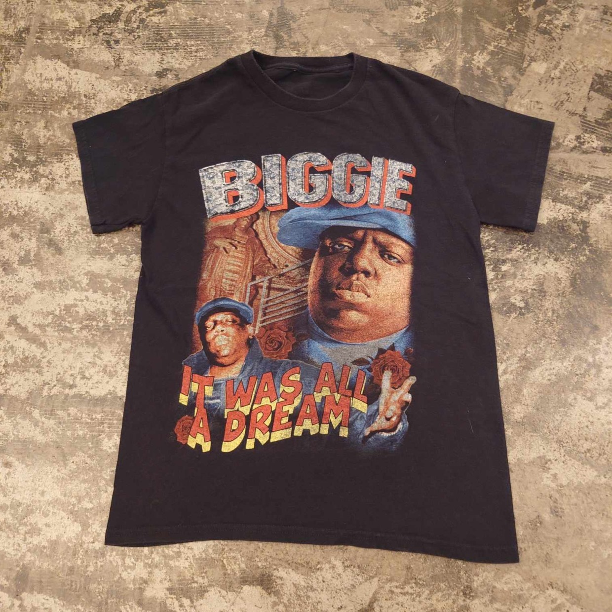 BIGGIE IT WAS ALL A DREAM プリントT　 #和歌山古着