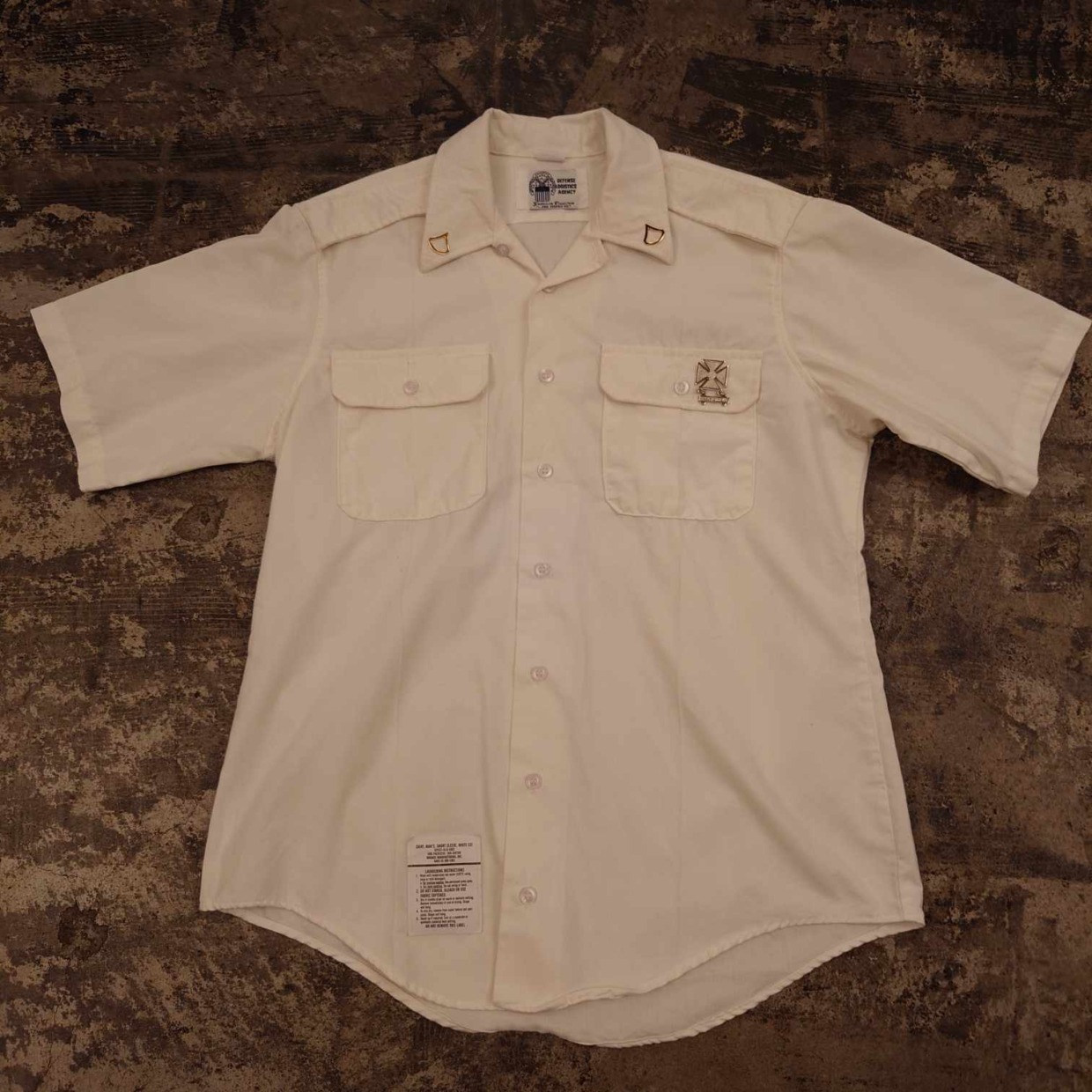 Defense Logistics Agency ミリタリー半袖シャツ　＃和歌山古着屋