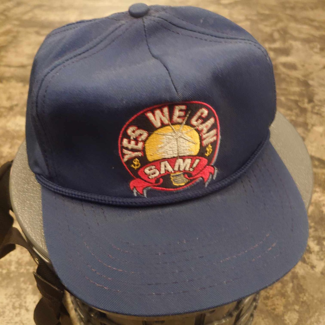 USA製 YES WE CAN SAM! DISCOVER ロープキャップ　 #和歌山古着