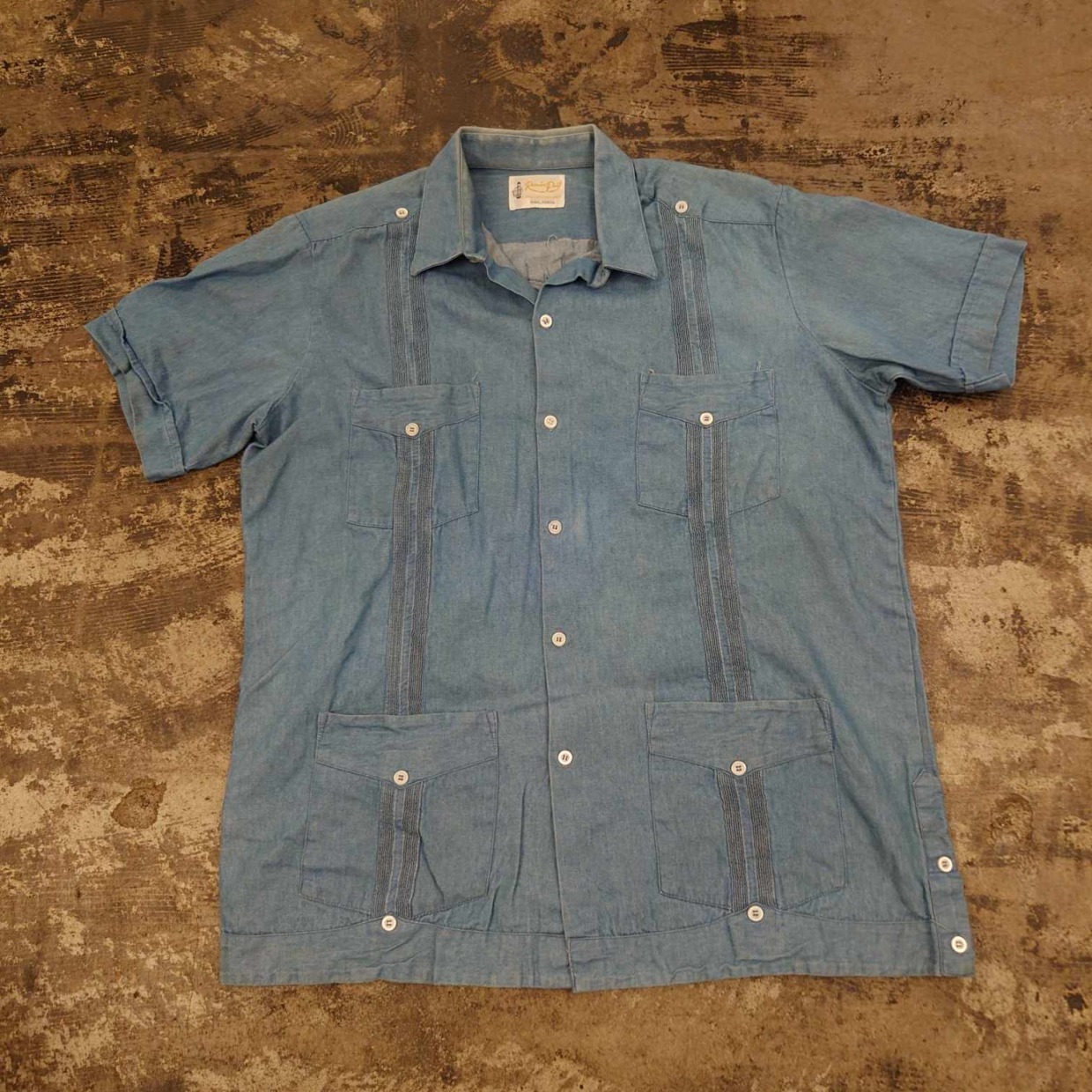 Ramon Puig キューバシャツ グアヤベラ 半袖シャツ　＃和歌山古着屋